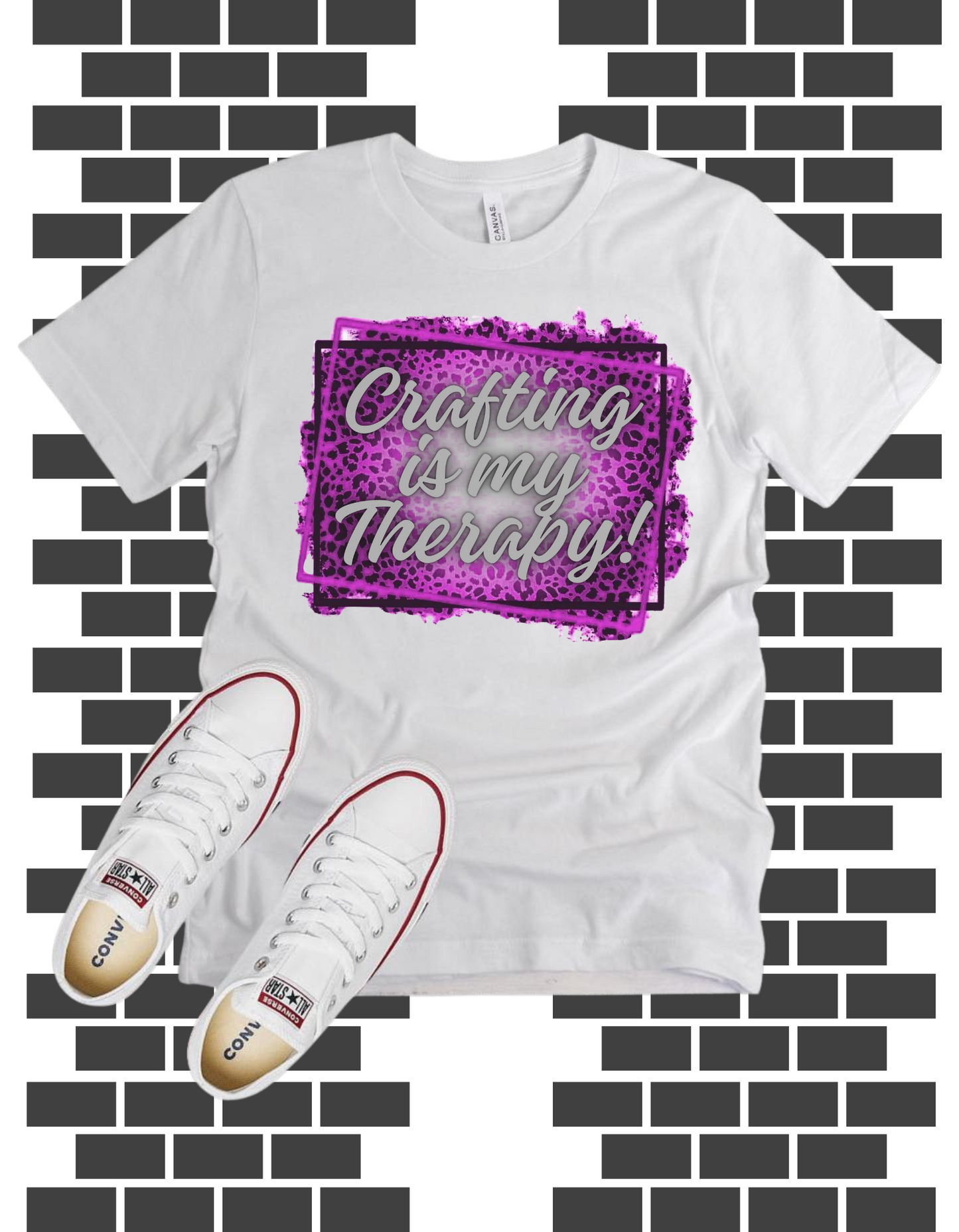 Crafting is my Therapy Tshirt