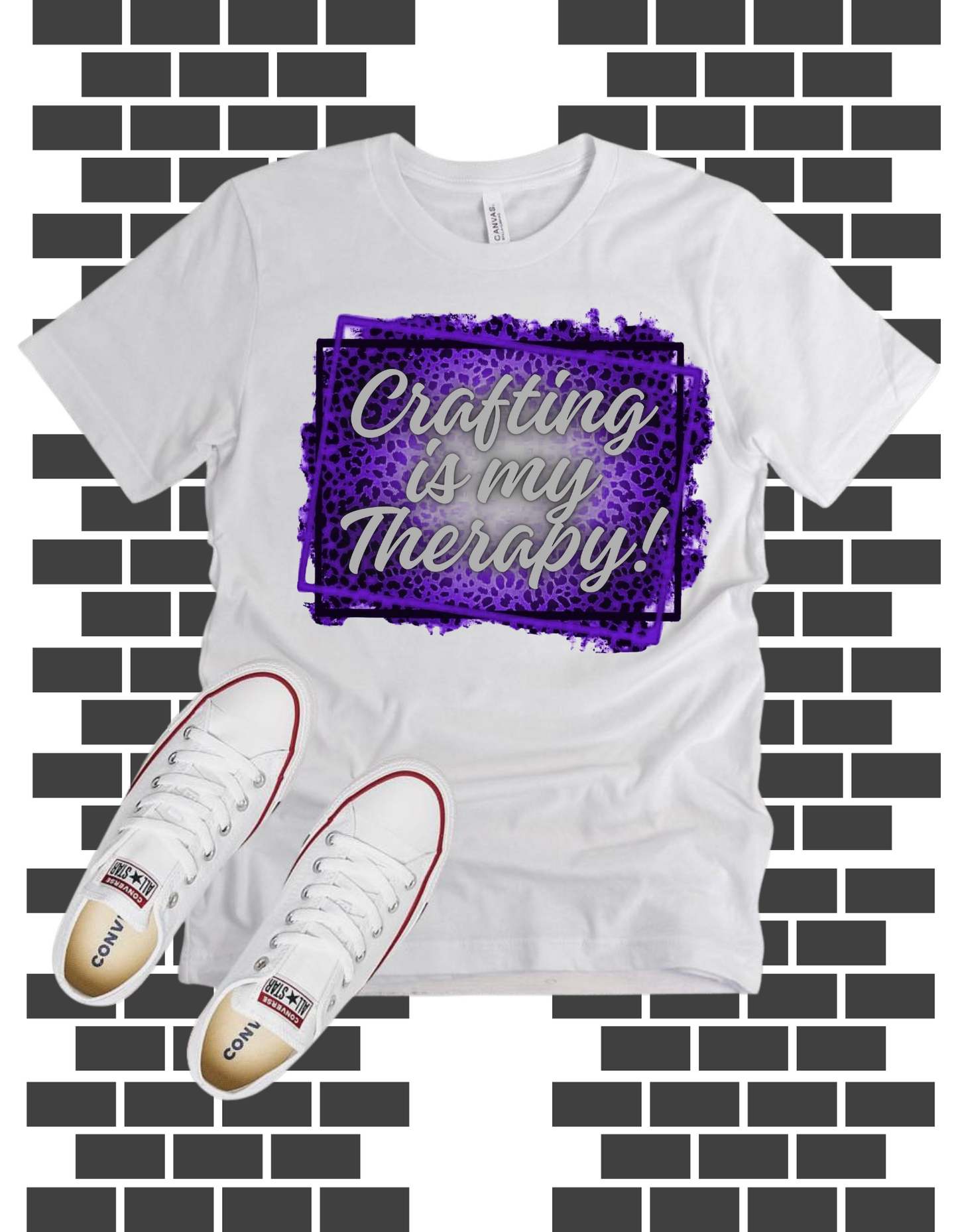 Crafting is my Therapy Tshirt