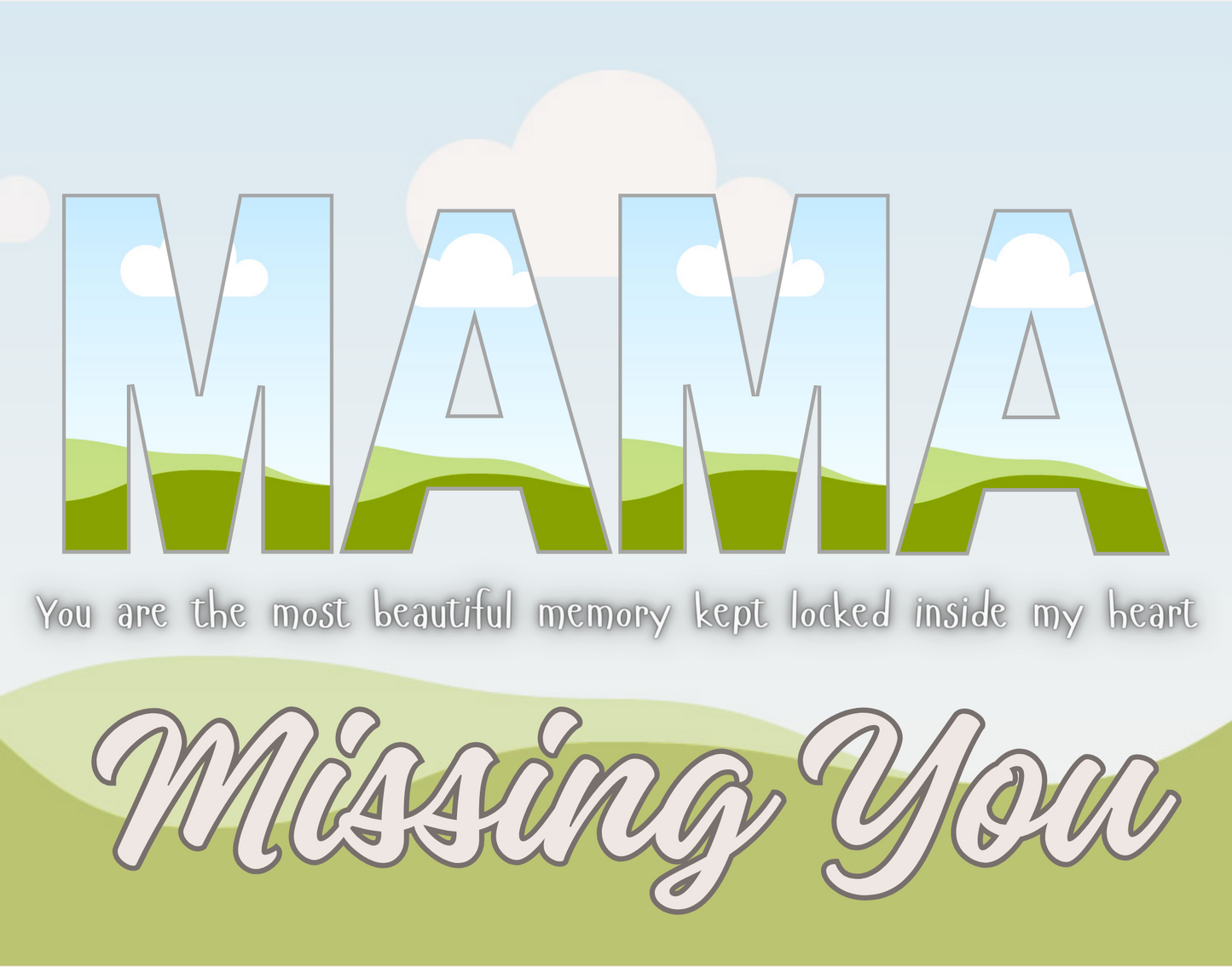 Mother Memorial Frames