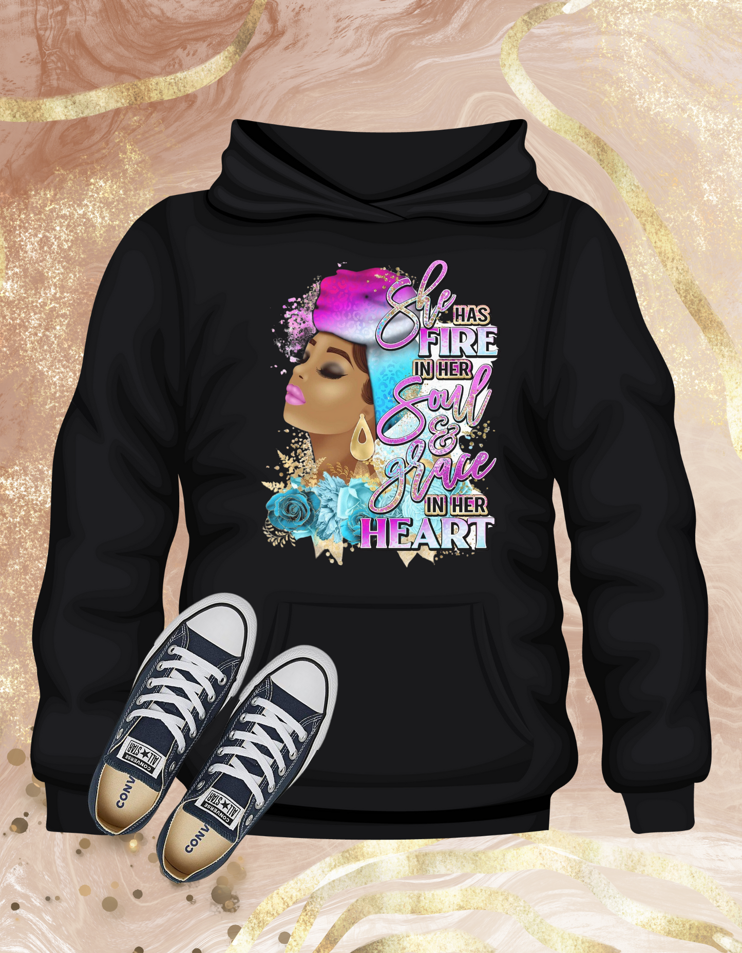 She Has Fire In Her Soul (Pink)