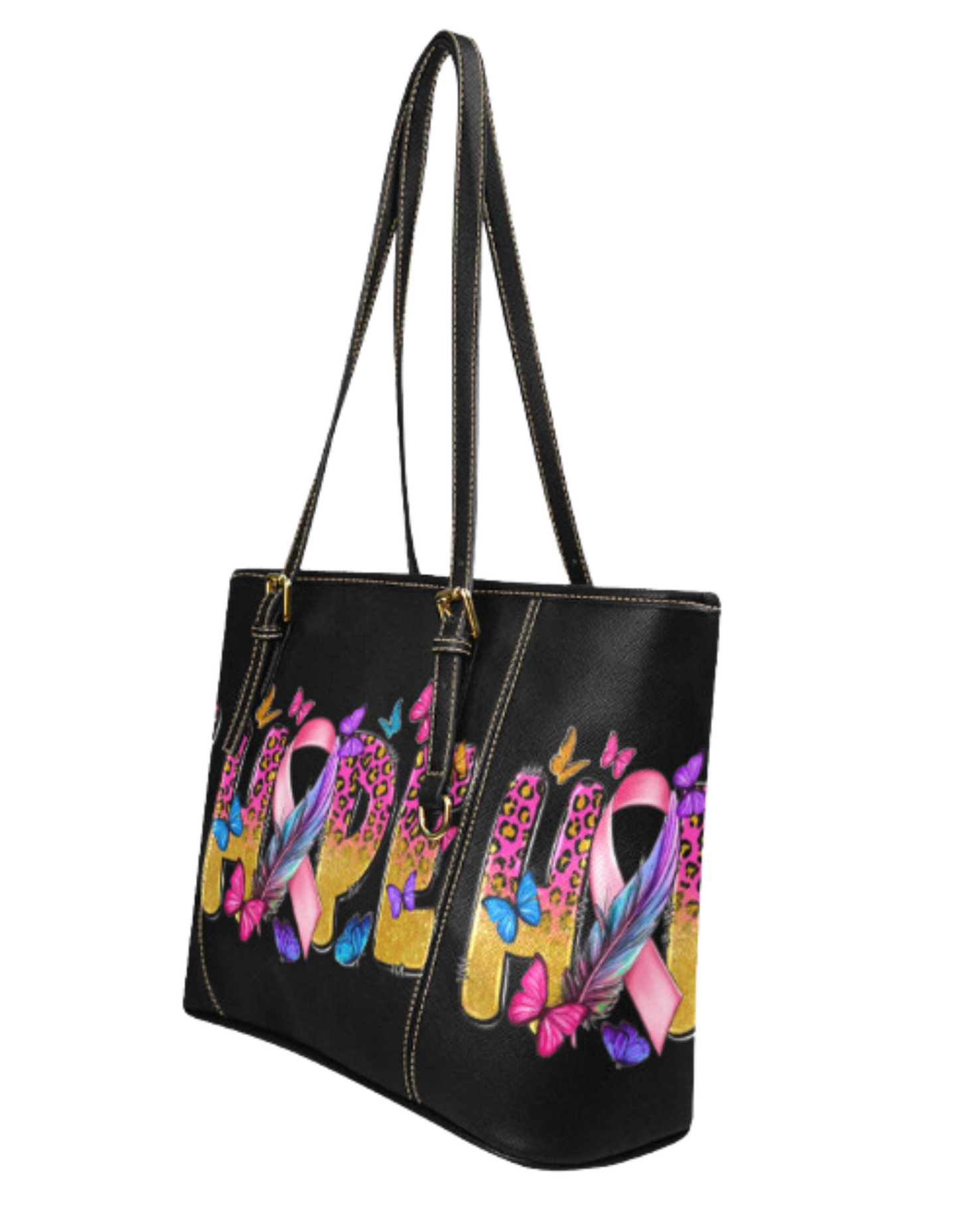 Hope Ribbon Tote Bag