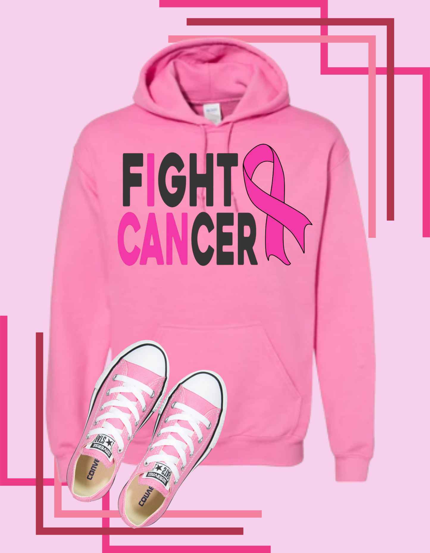 I Can Fight Cancer Tshirt/Hoodie