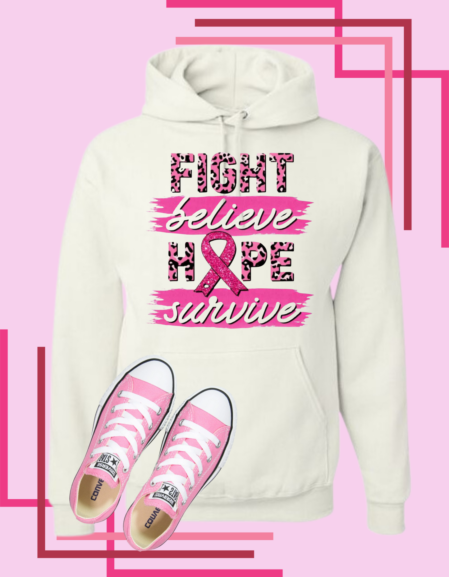Fight Believe Hope Survive Tshirt/Hoodie