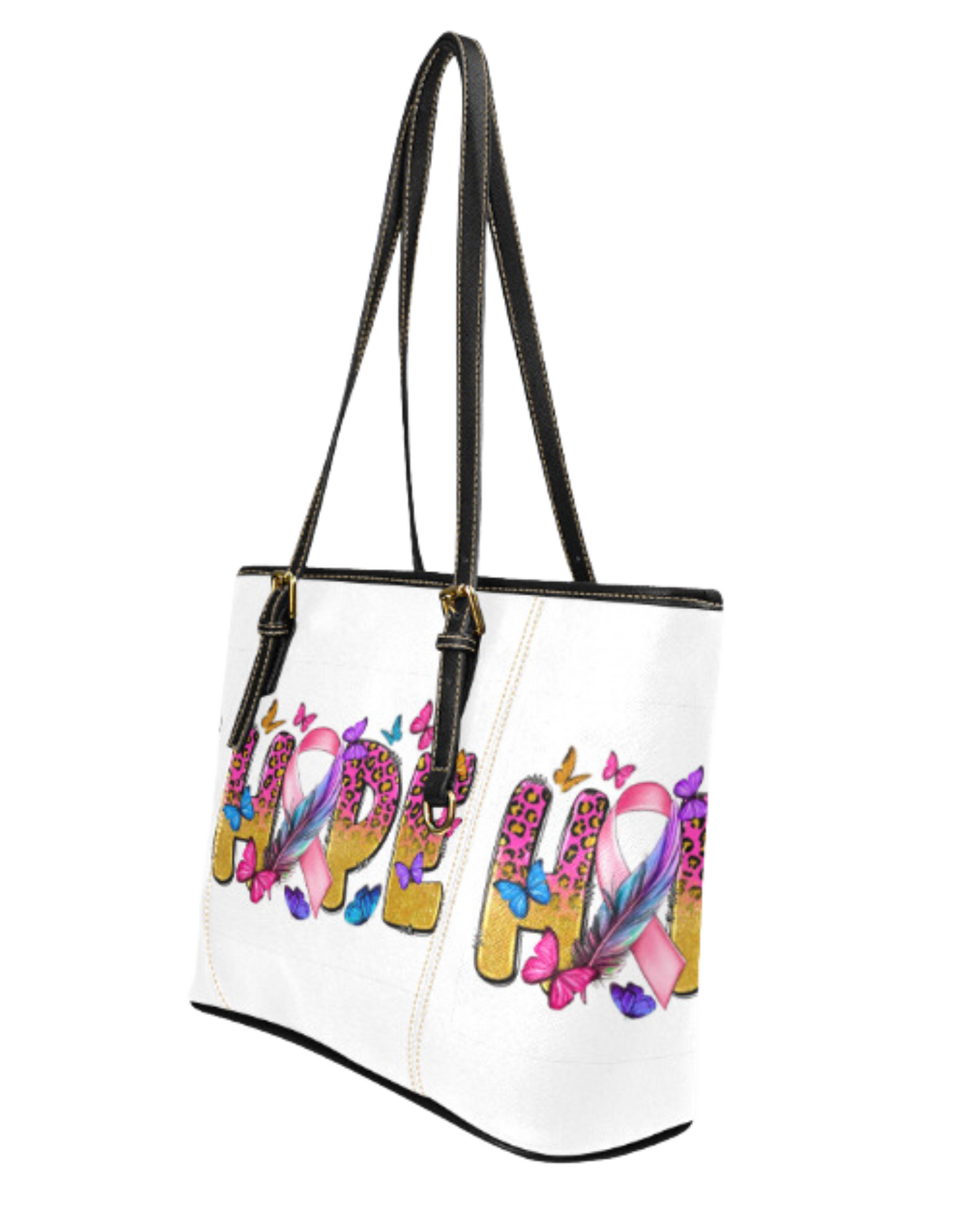 Hope Ribbon Tote Bag