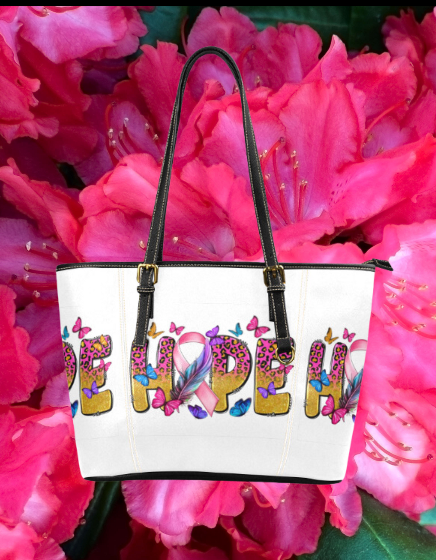 Hope Ribbon Tote Bag