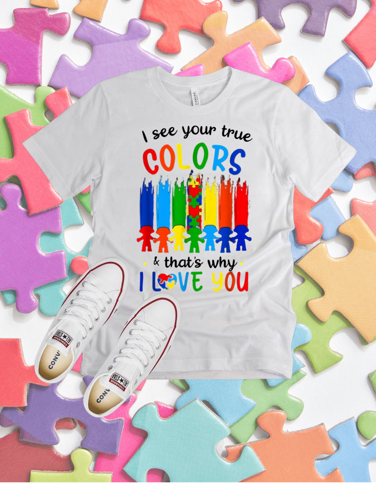 I see your true colors tshirt