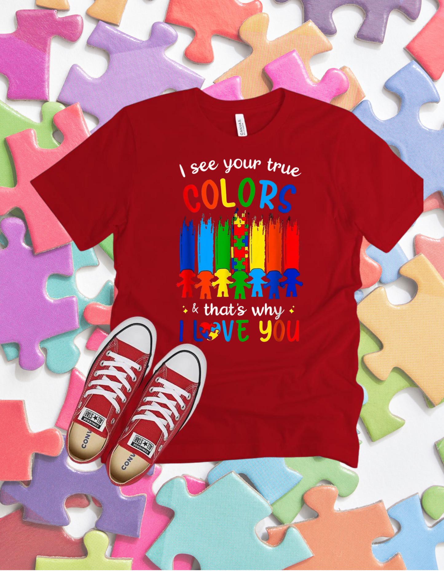 I see your true colors tshirt