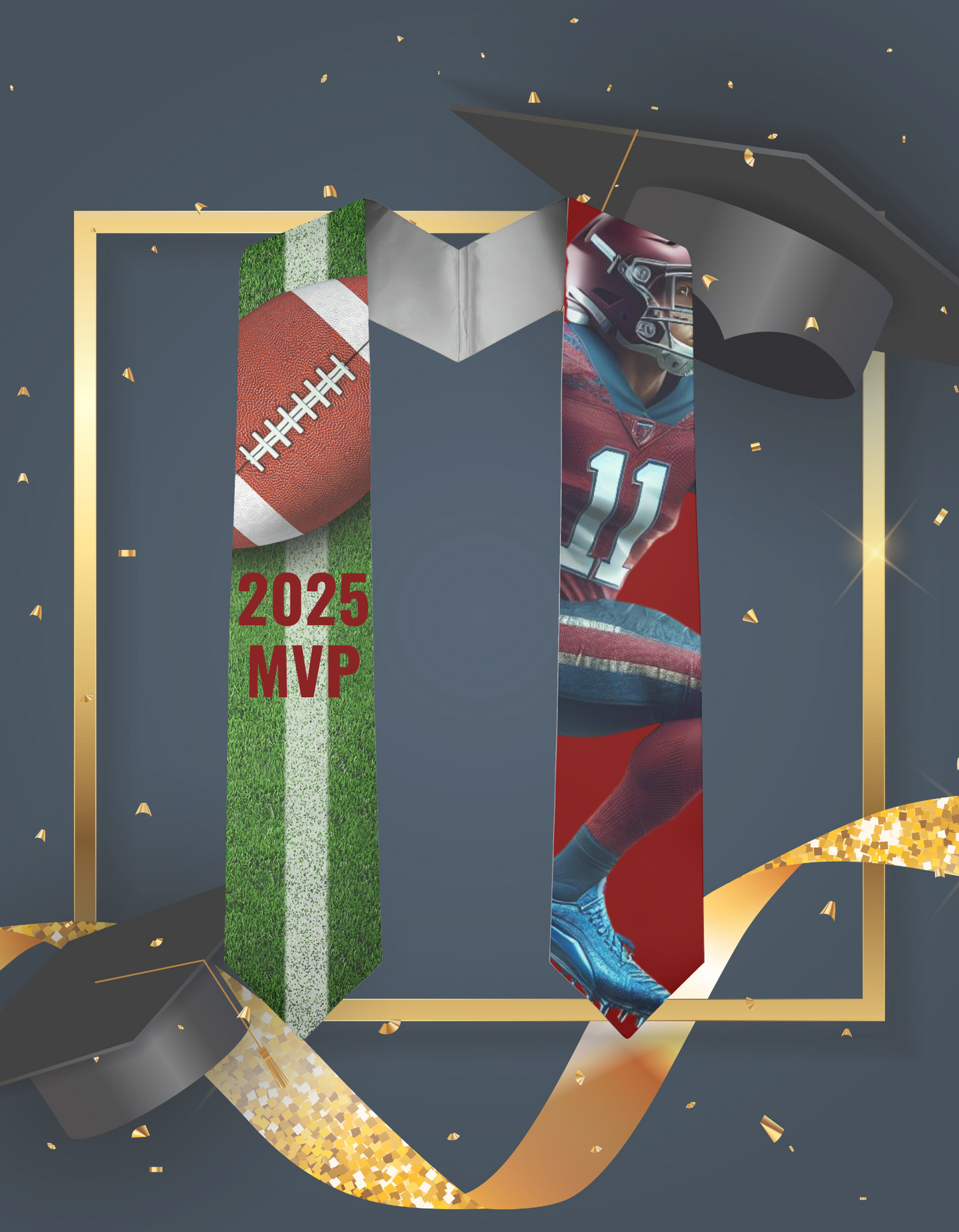 Personalized Graduation Stole