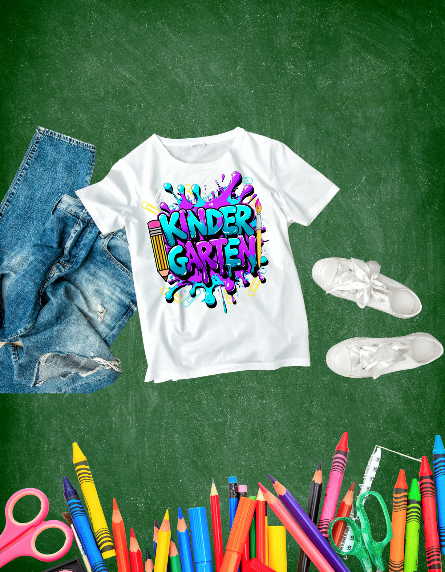 School Drip (Kids) Tshirt