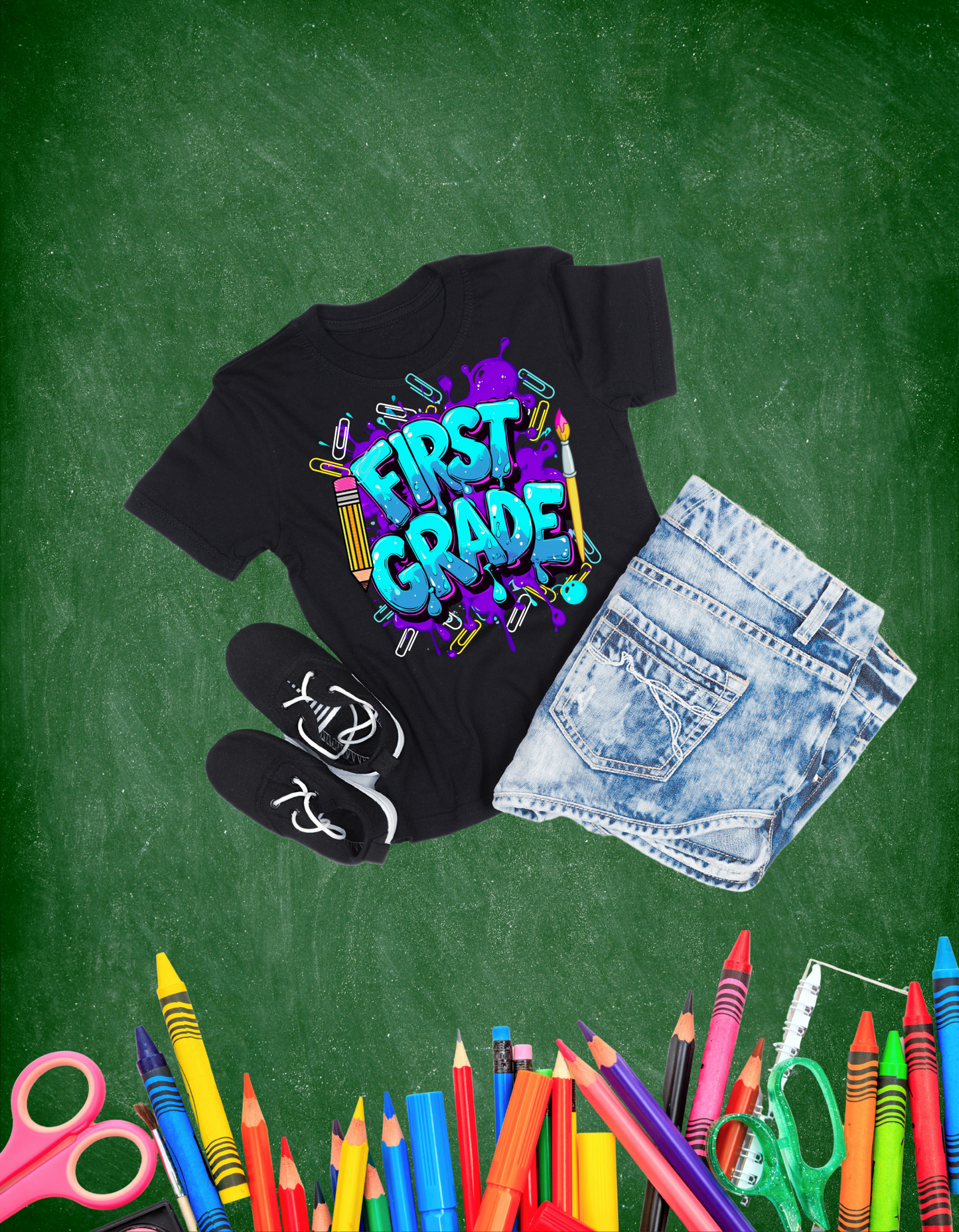 School Drip (Kids) Tshirt