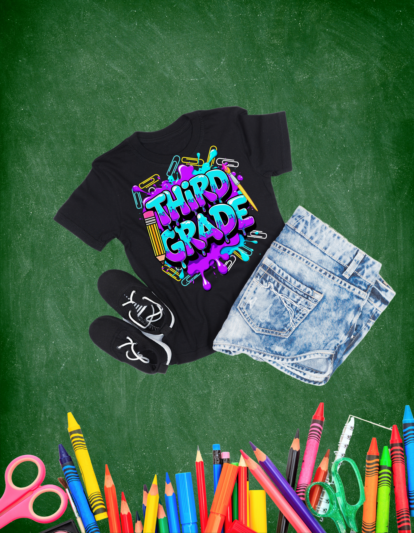 School Drip (Kids) Tshirt