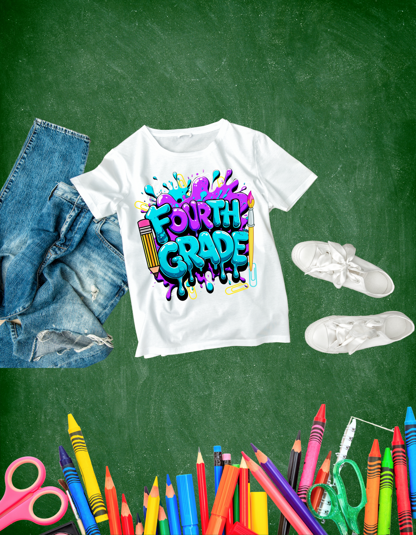 School Drip (Kids) Tshirt