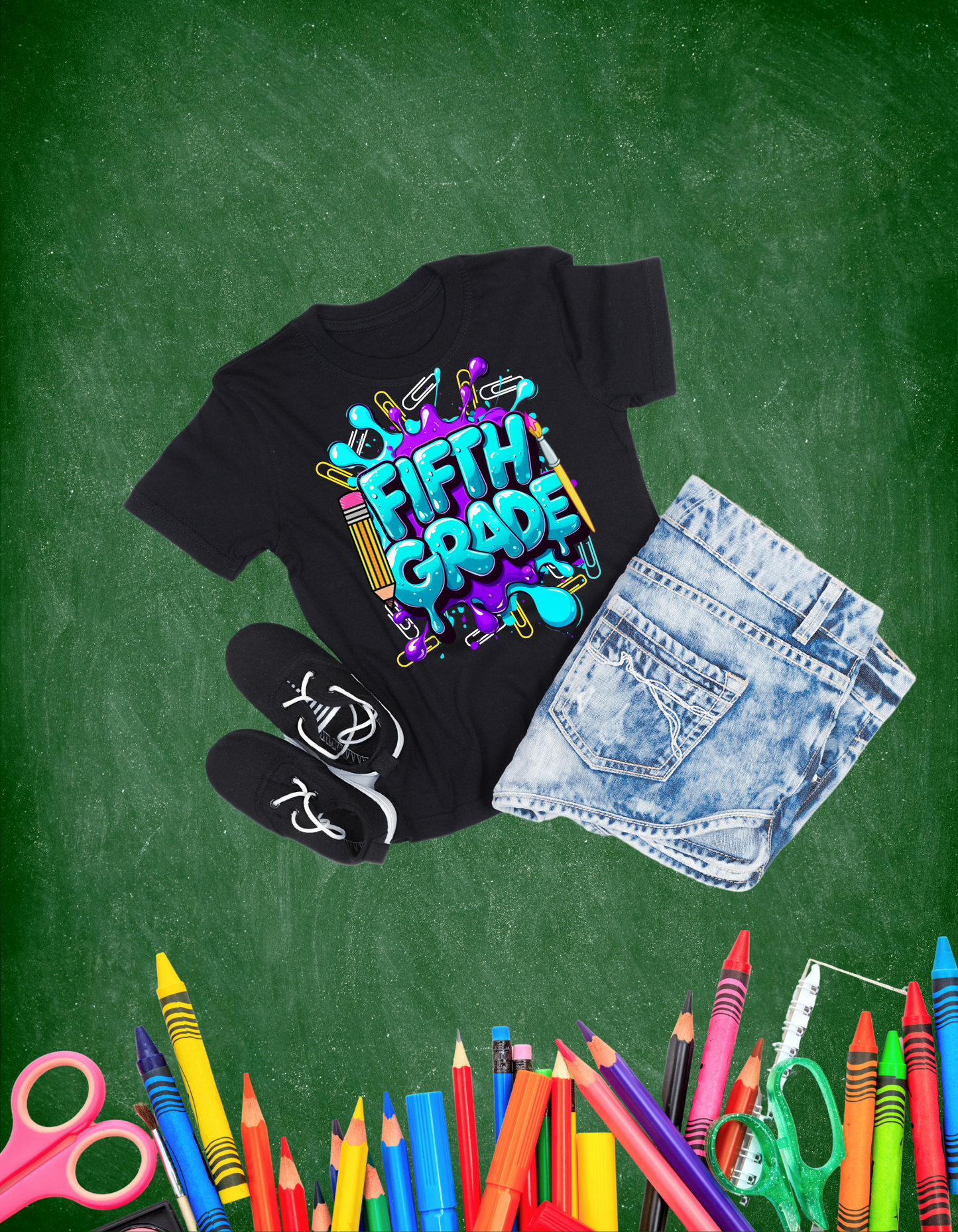 School Drip (Kids) Tshirt