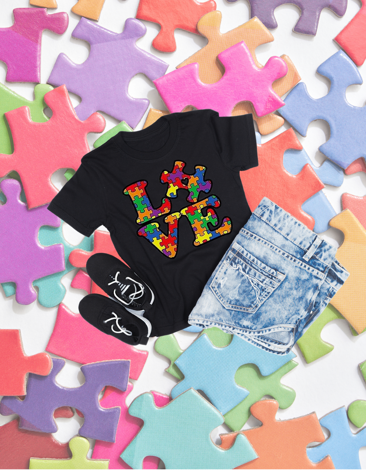 Autism Love Kids Tshirt