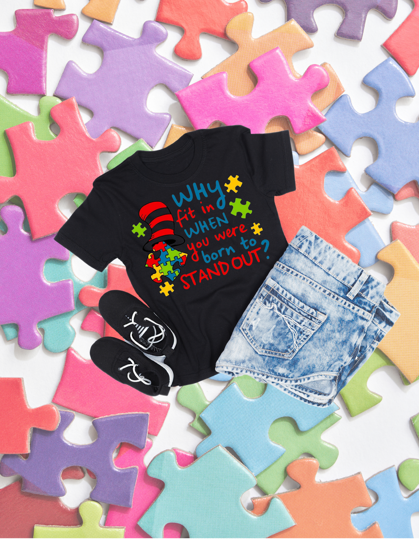 Born to Stand Out Kids Tshirt