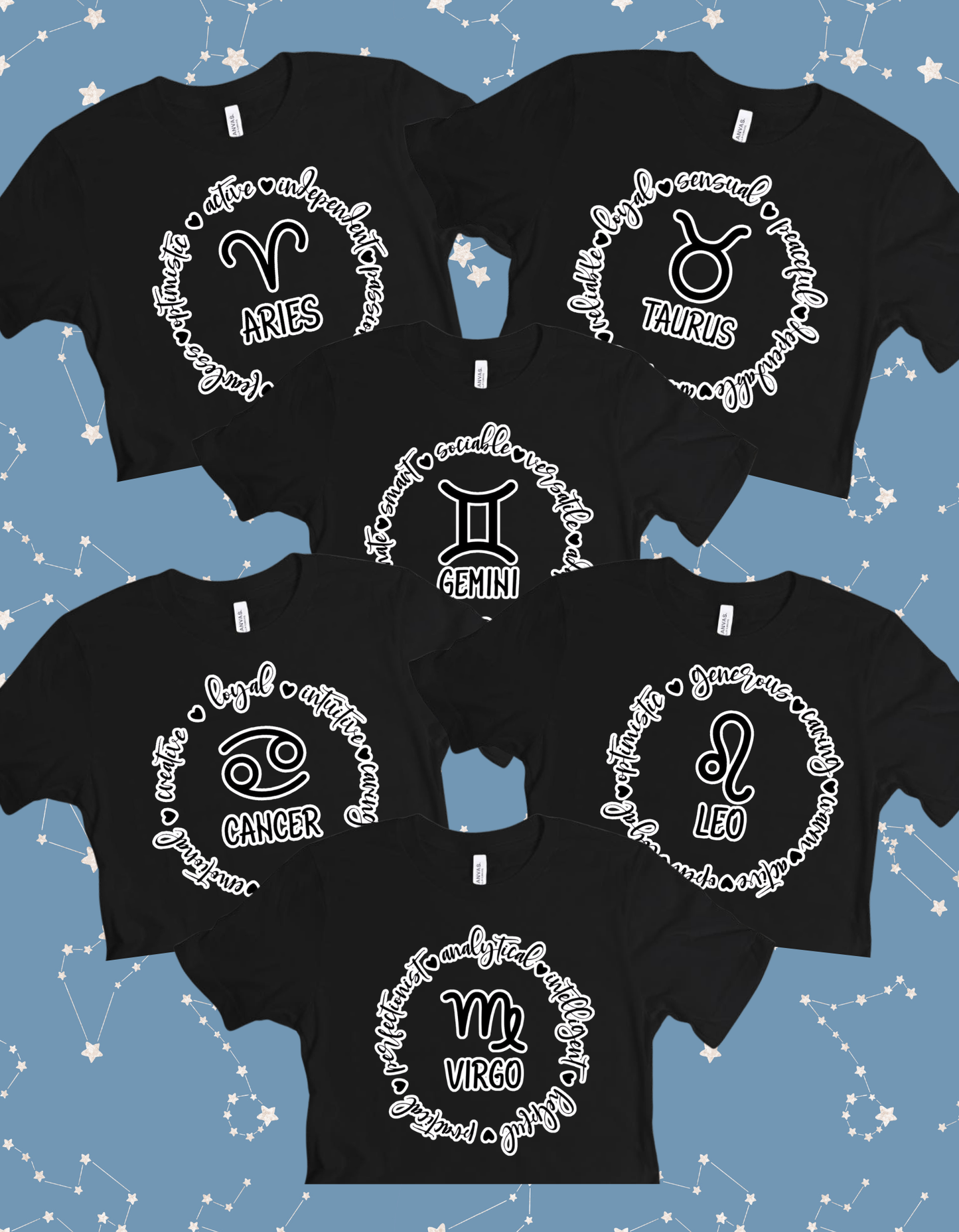 Zodiac Affirmation Tshirt/Hoodie