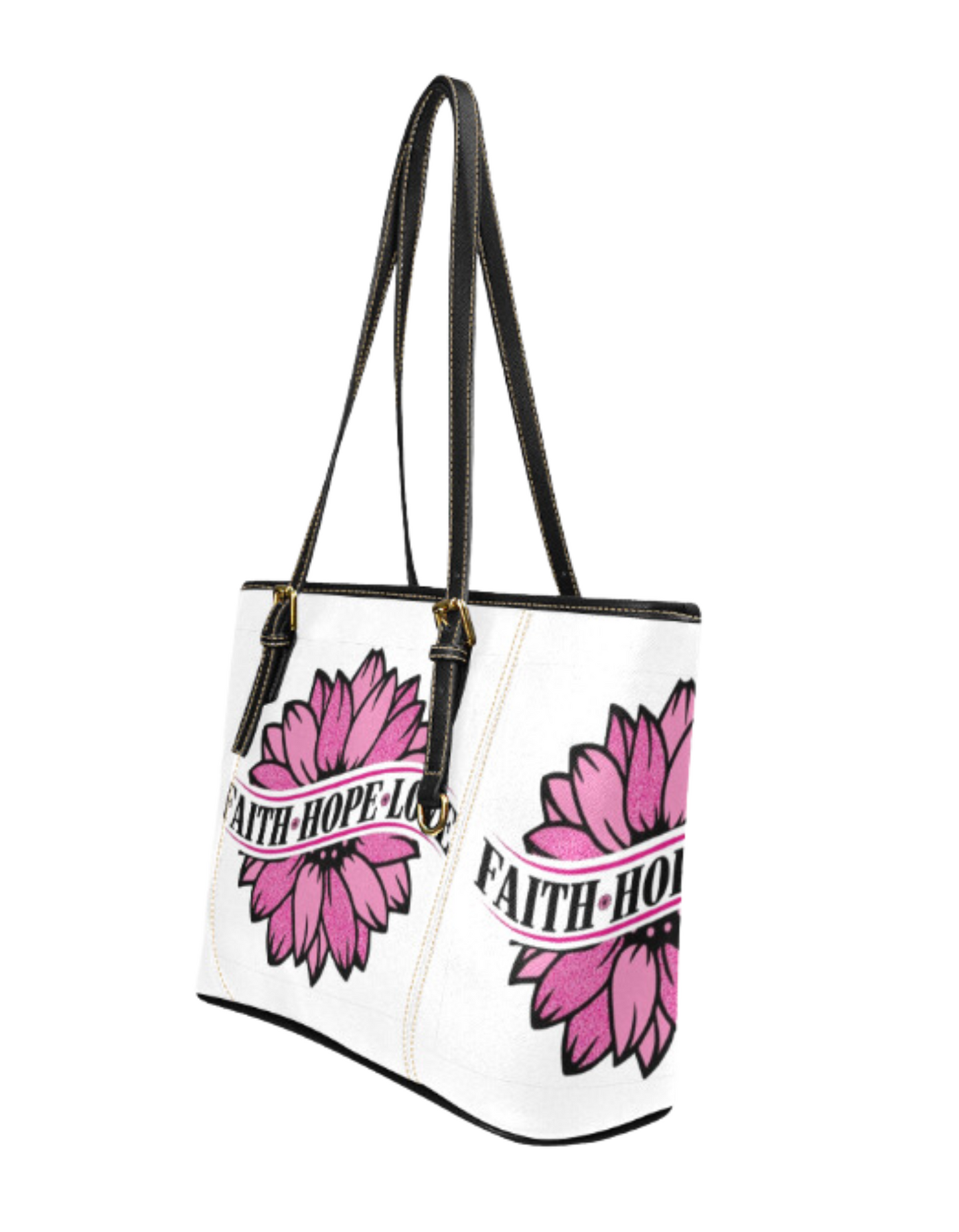 Faith Hope Love Sunflower Tote bag