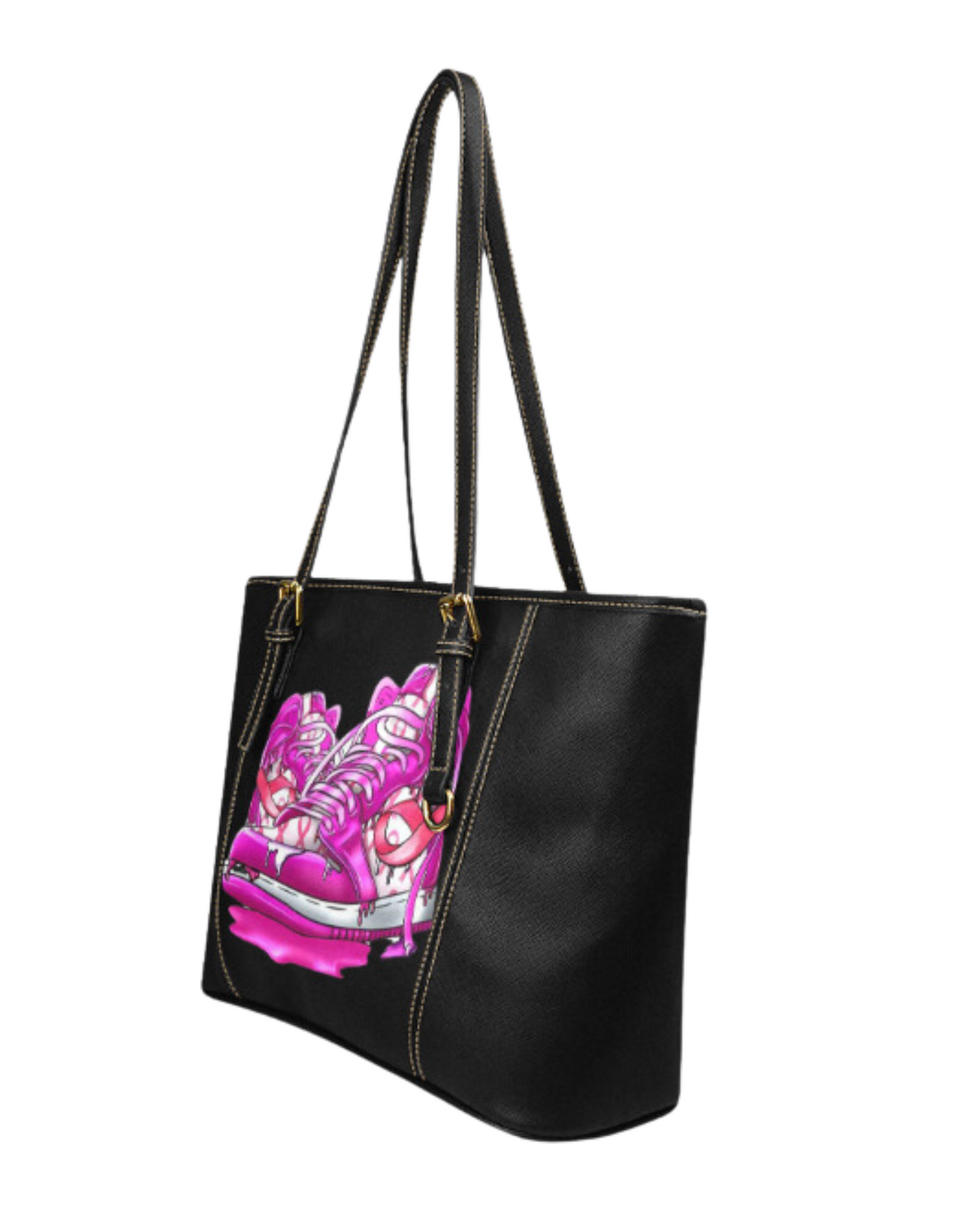 Pink Sneakers Tote Bag