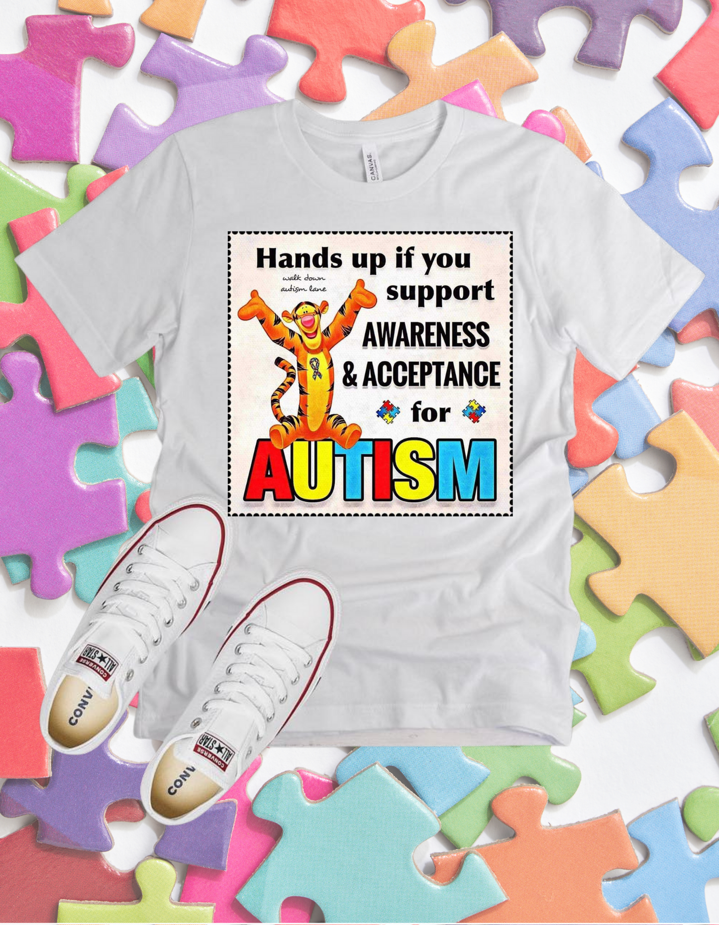 Autism Awareness & Acceptance Tshirt