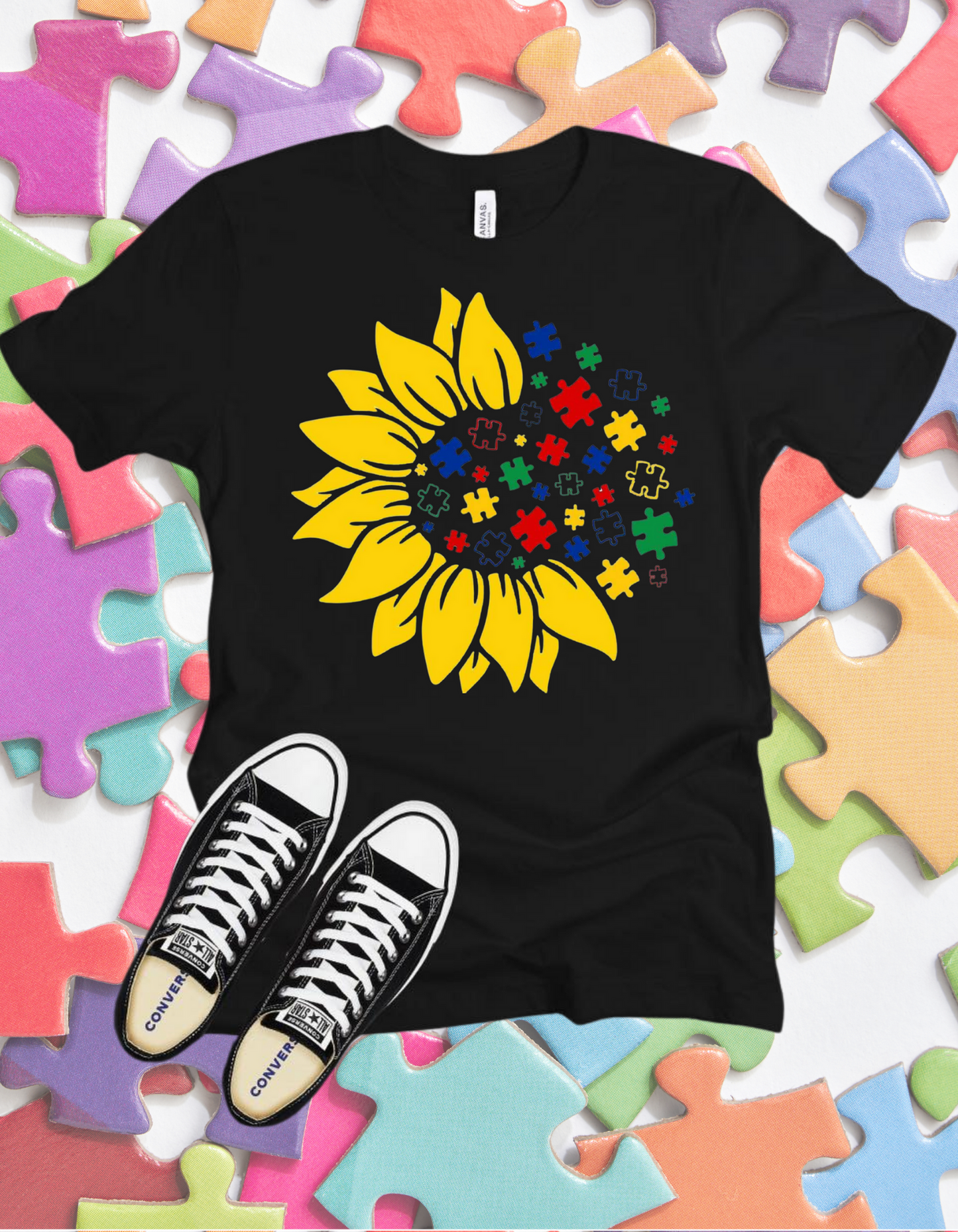 Autism Sunflower Tshirt