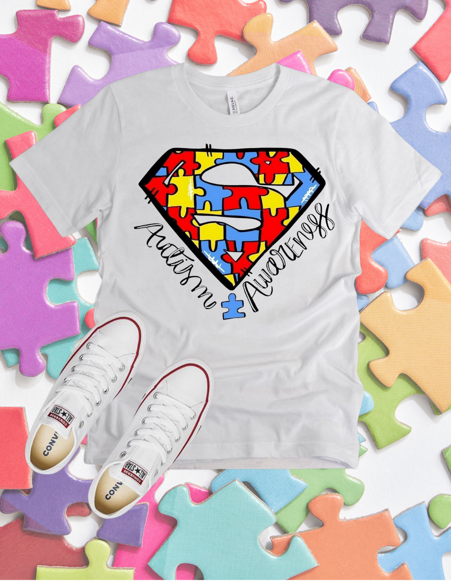 Autism Awareness Superman Tshirt