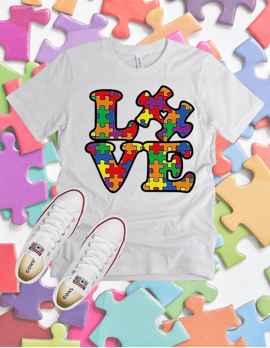 Autism Love Tshirt