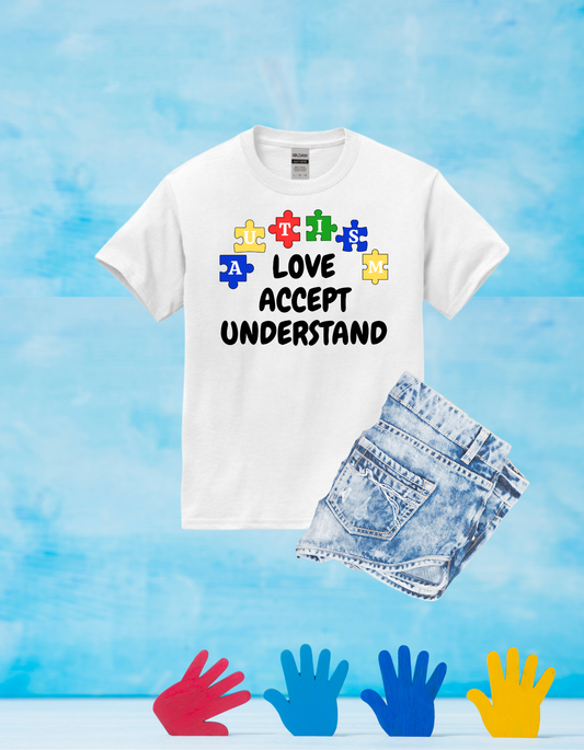 Autism Accept Love Understand (Kids)