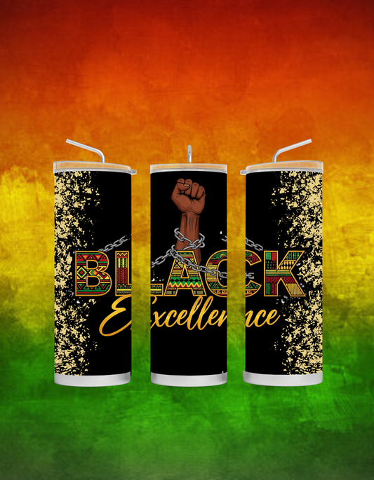 Black Excellence Tumbler