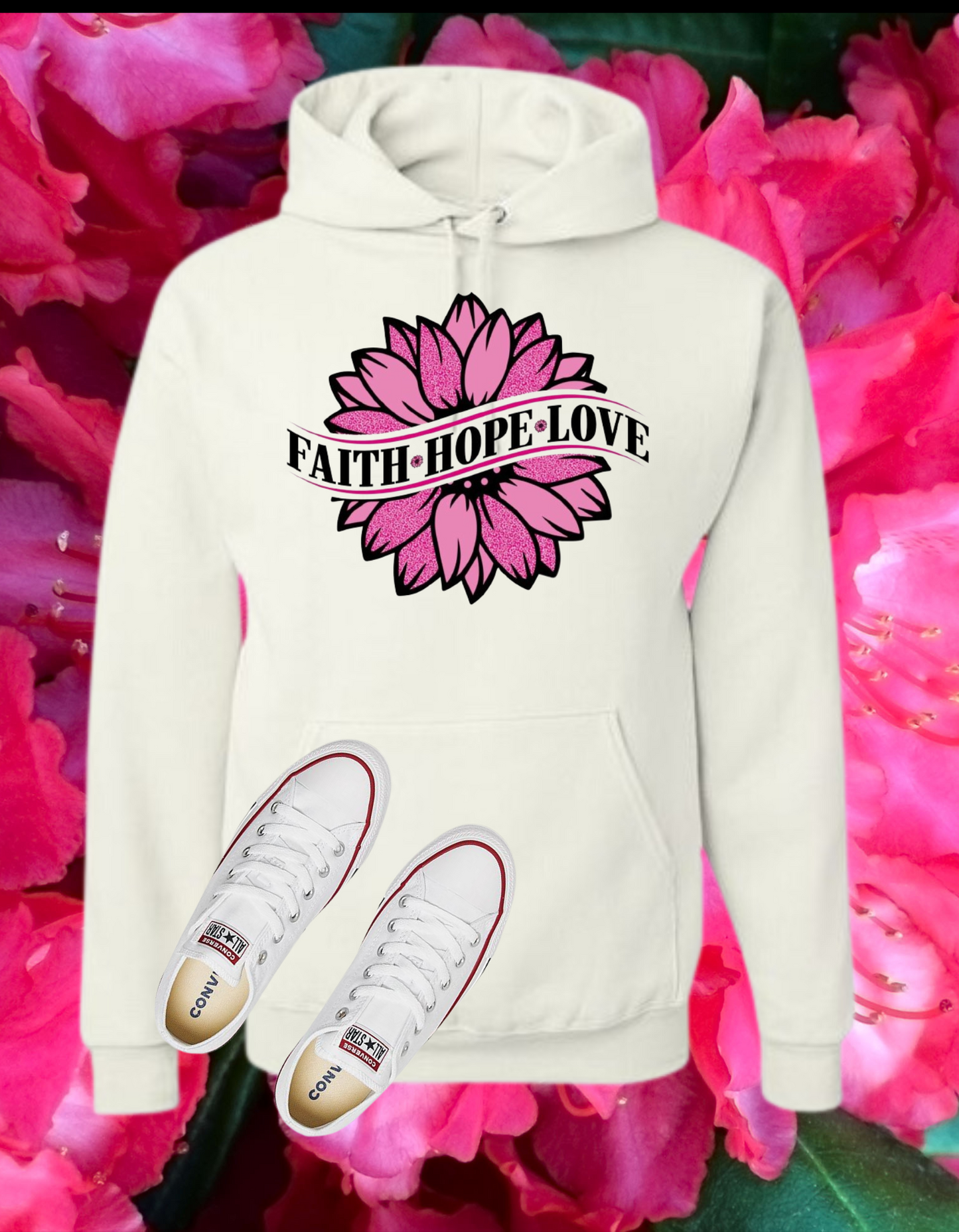 Faith Hope Love Sunflower