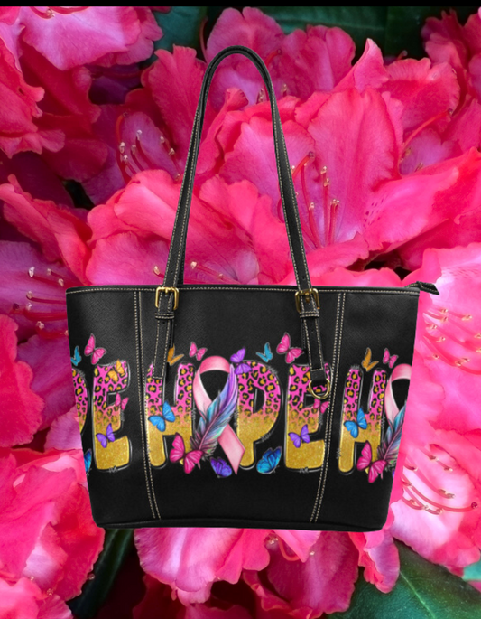 Hope Ribbon Tote Bag