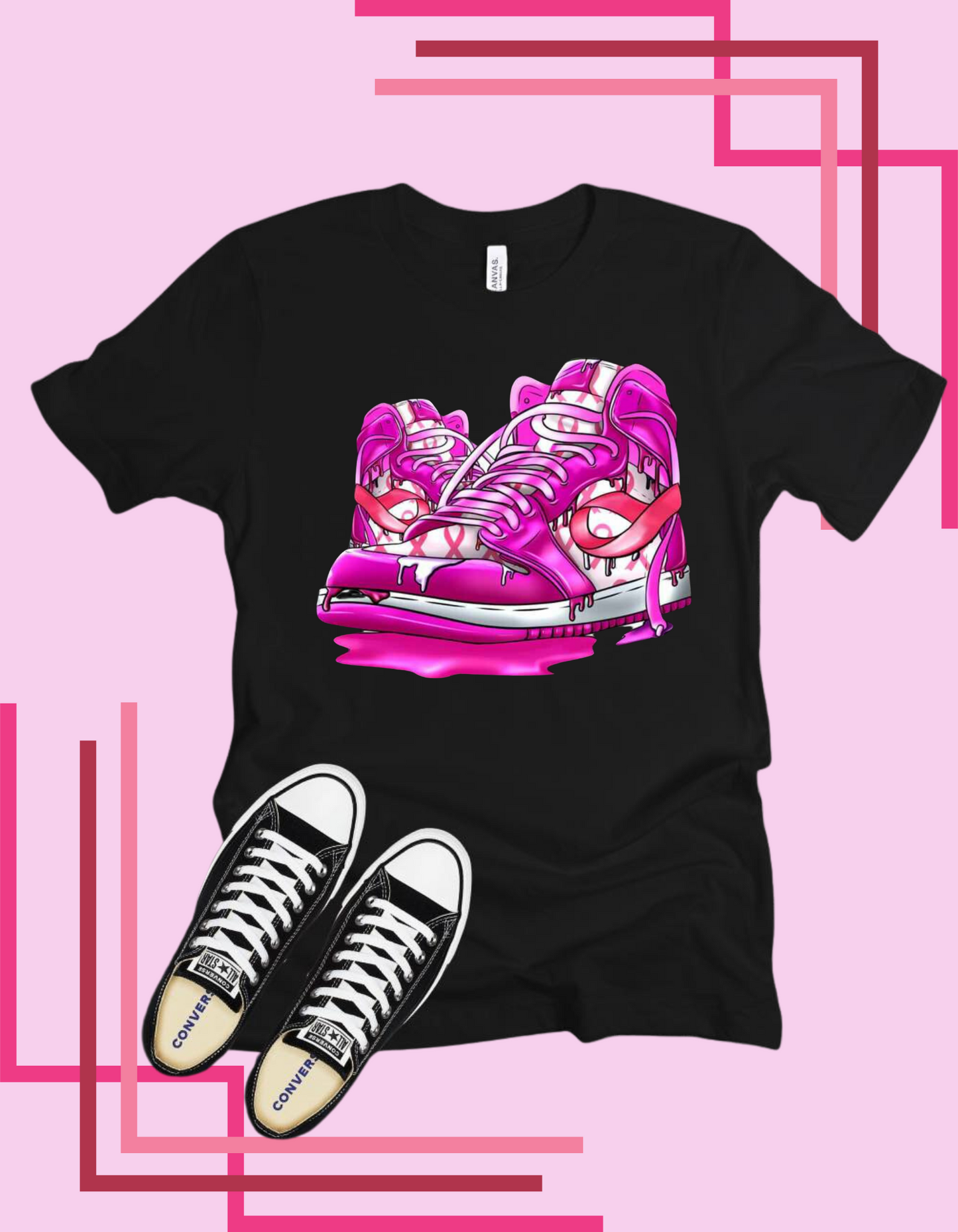 Pink Sneakers Tshirt/Hoodie