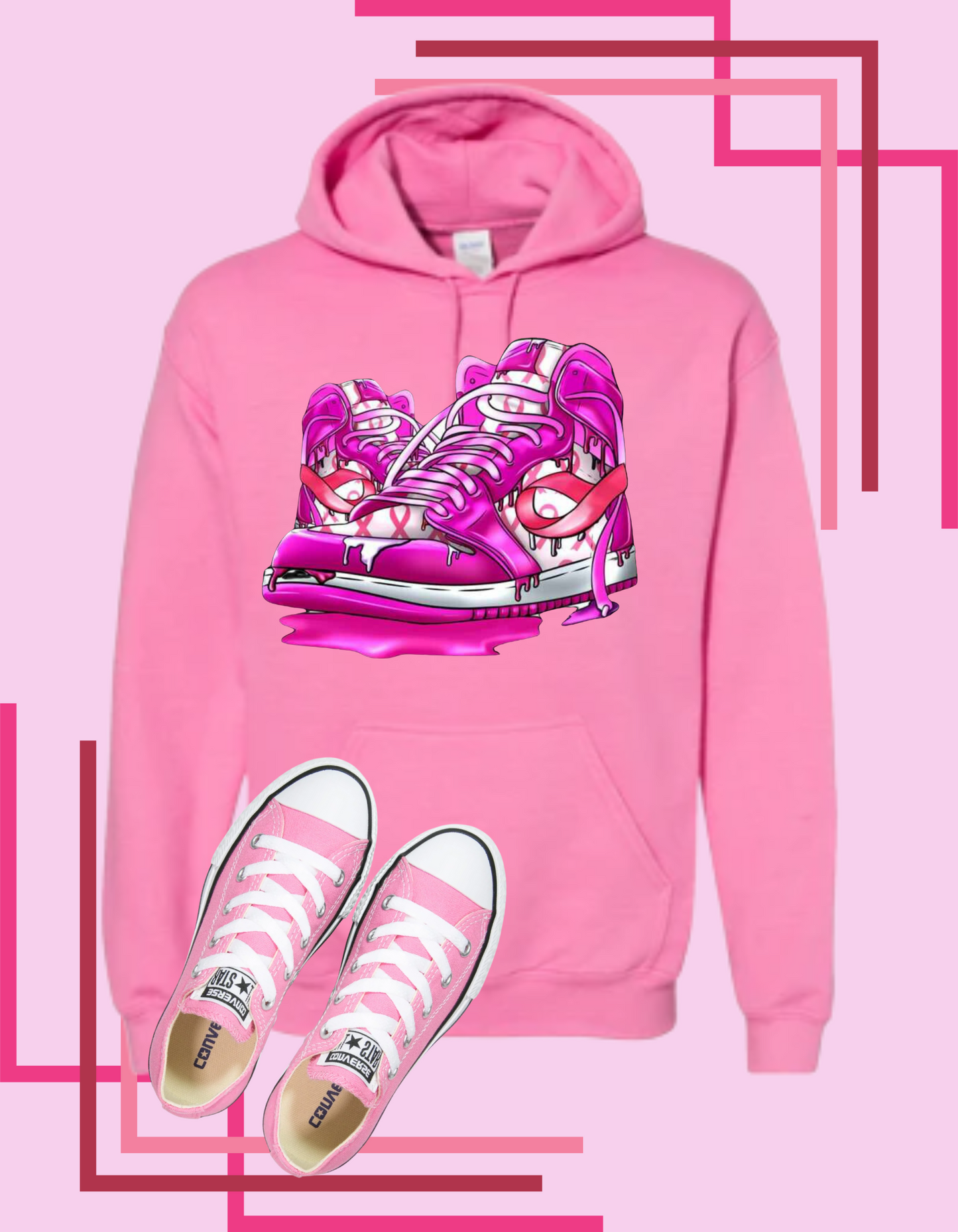 Pink Sneakers Tshirt/Hoodie