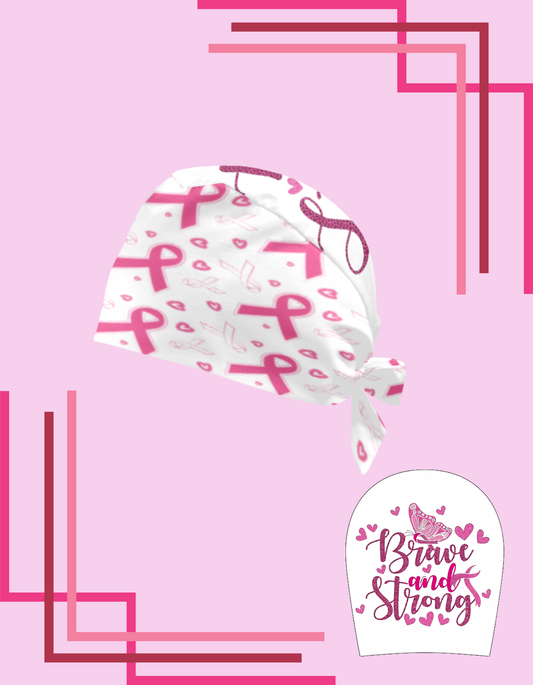 Brave and Strong Scrub cap