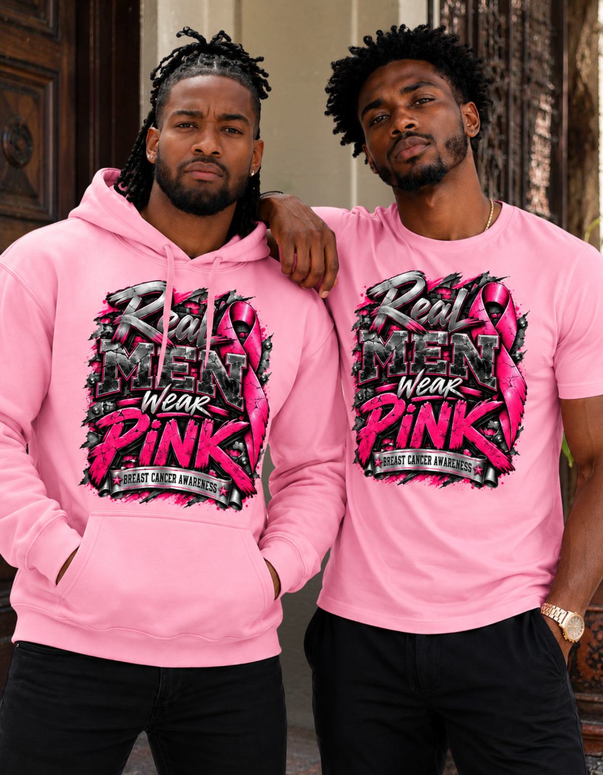 Real Men Wear Pink Tshirt/Hoodie