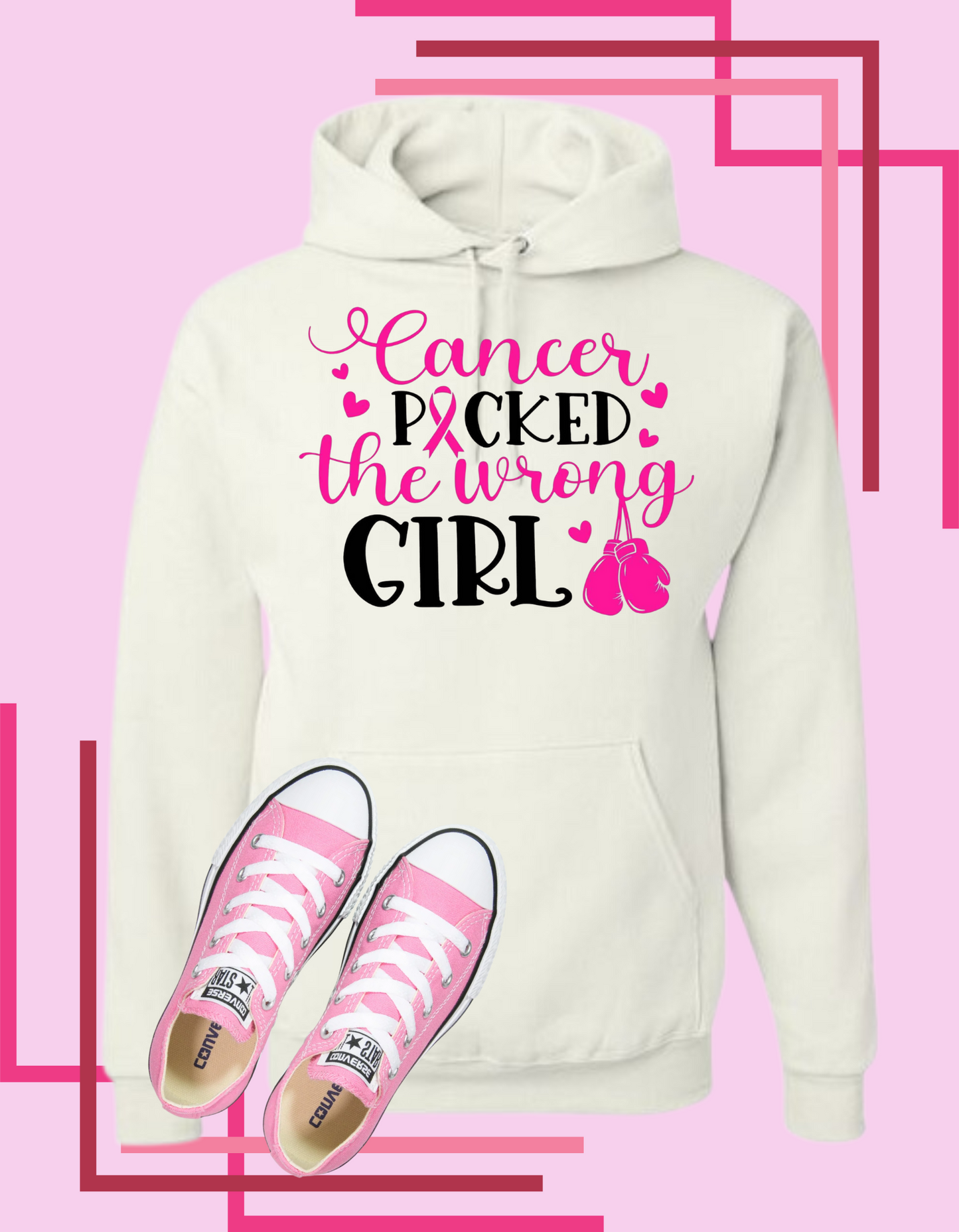 Cancer Picked the Wrong Girl Tshirt/Hoodie