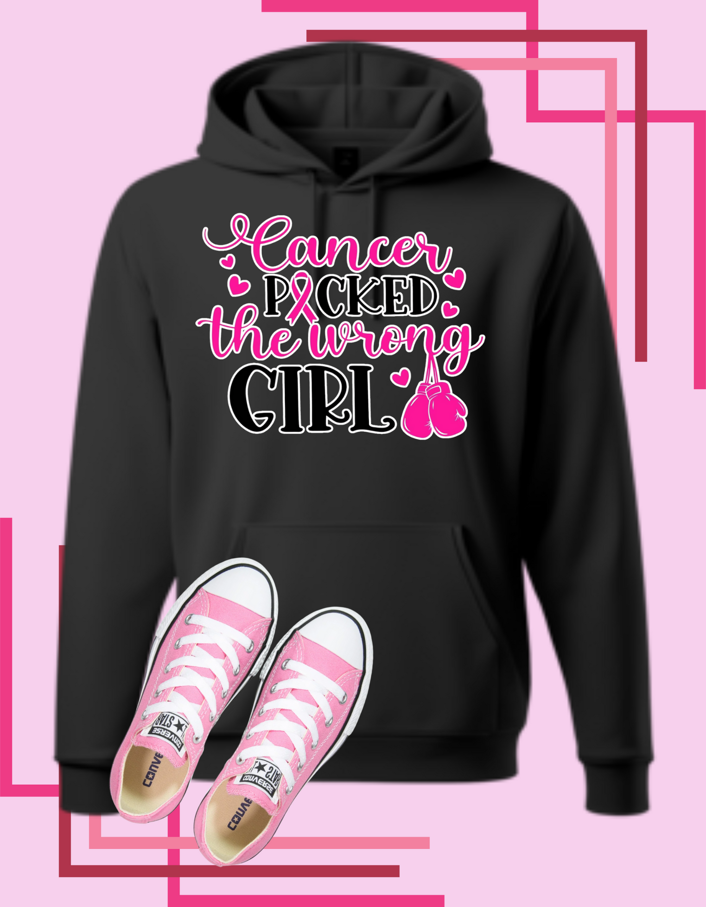 Cancer Picked the Wrong Girl Tshirt/Hoodie