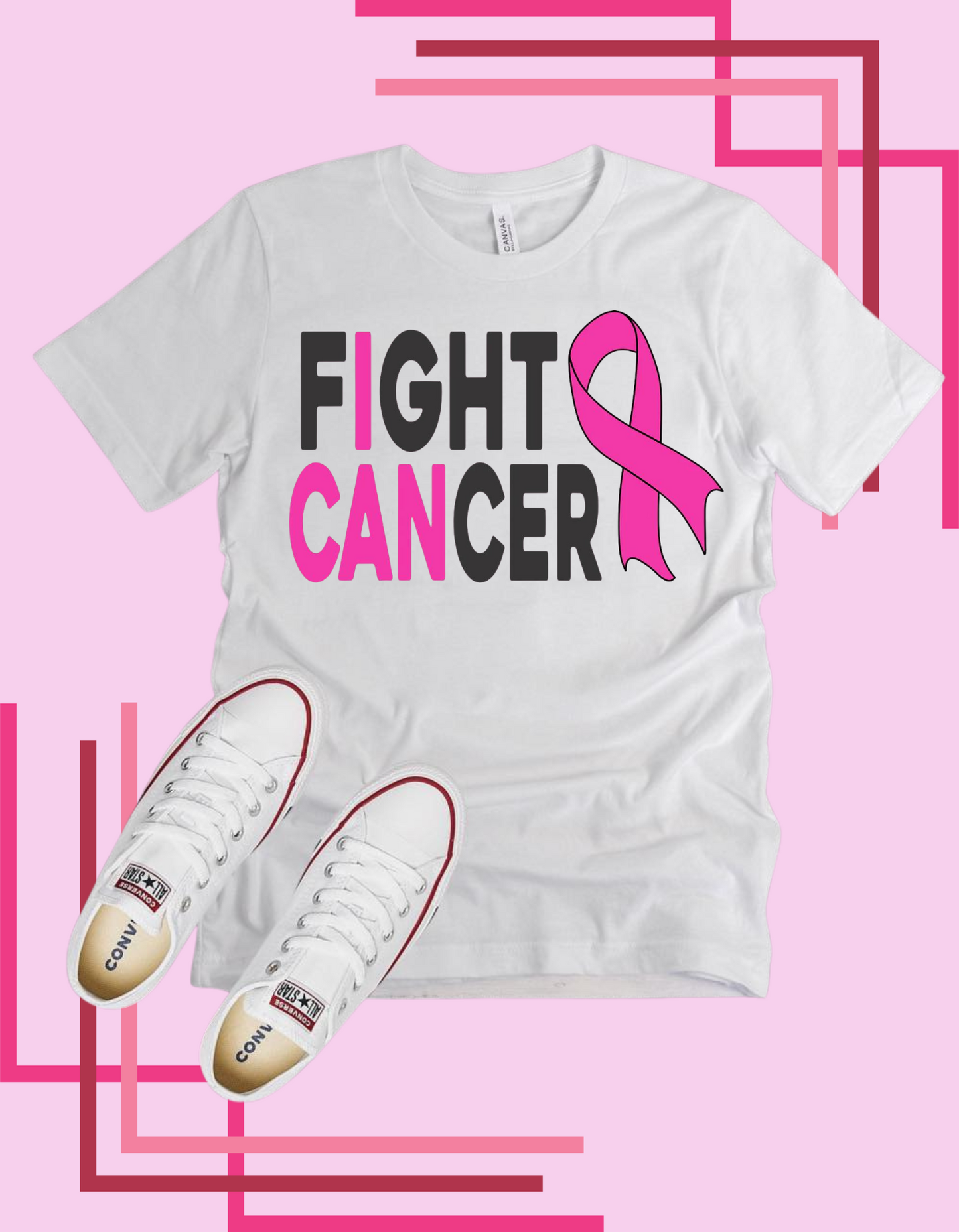 I Can Fight Cancer Tshirt/Hoodie