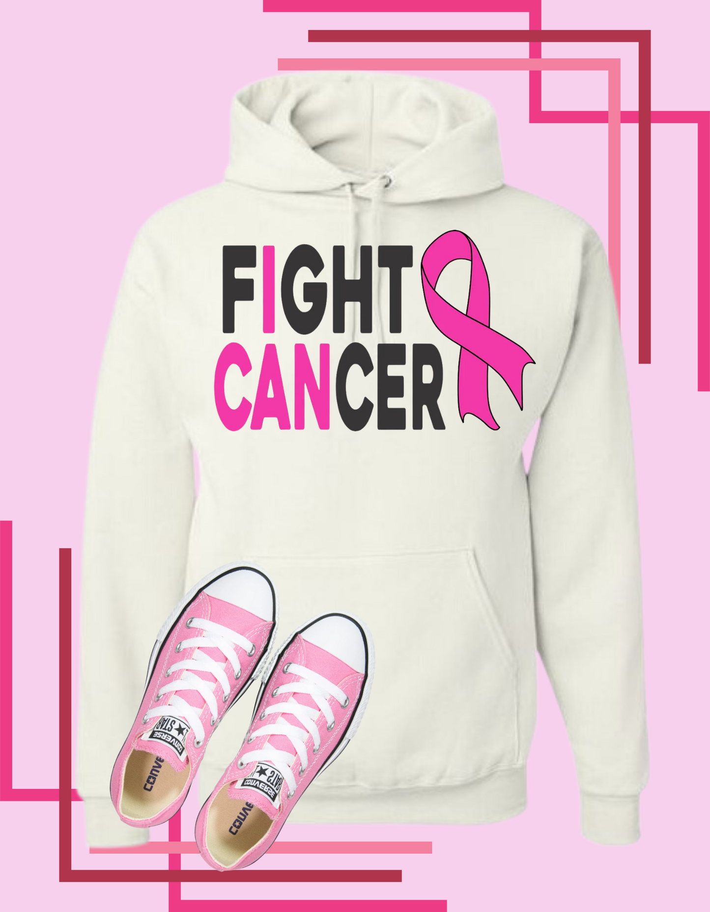 I Can Fight Cancer Tshirt/Hoodie