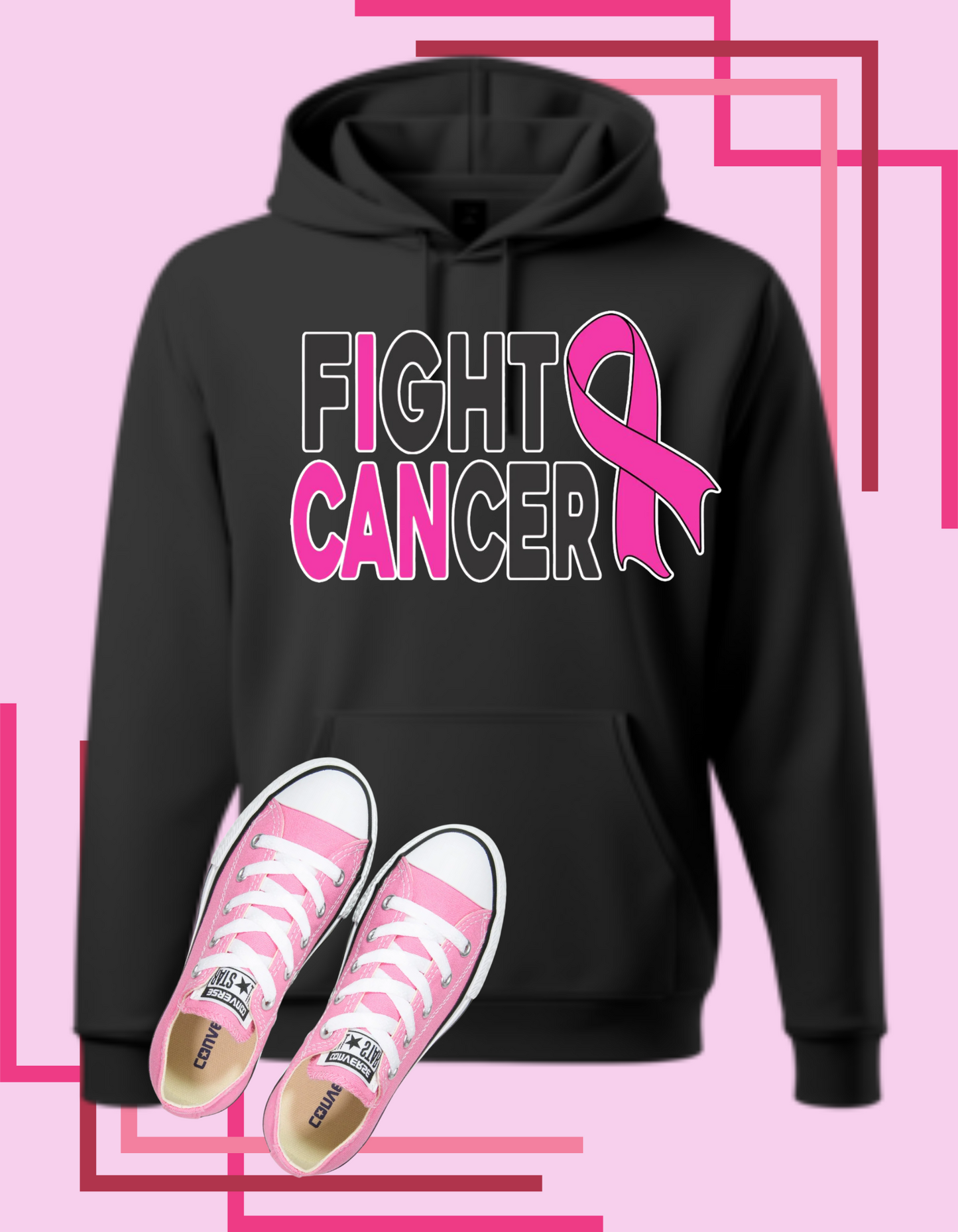 I Can Fight Cancer Tshirt/Hoodie