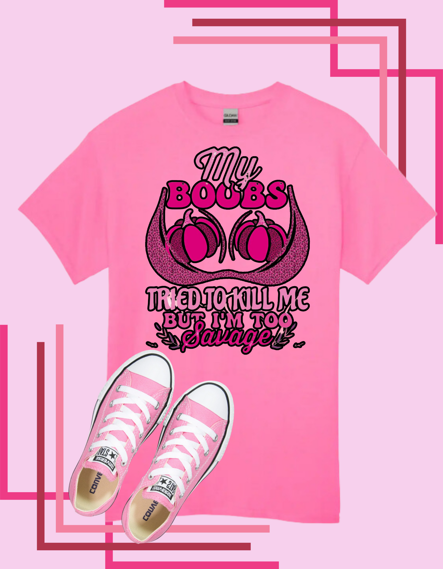 My Boobs Tried to Kill Me Tshirt/Hoodie