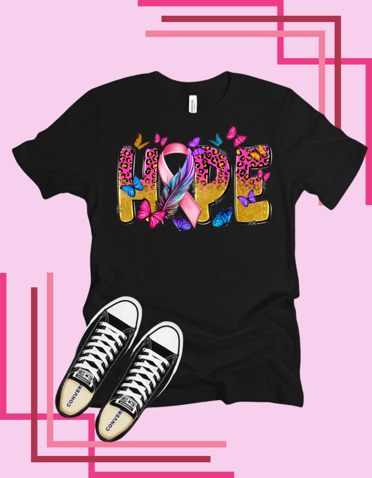 Hope Ribbon Tshirt/Hoodie