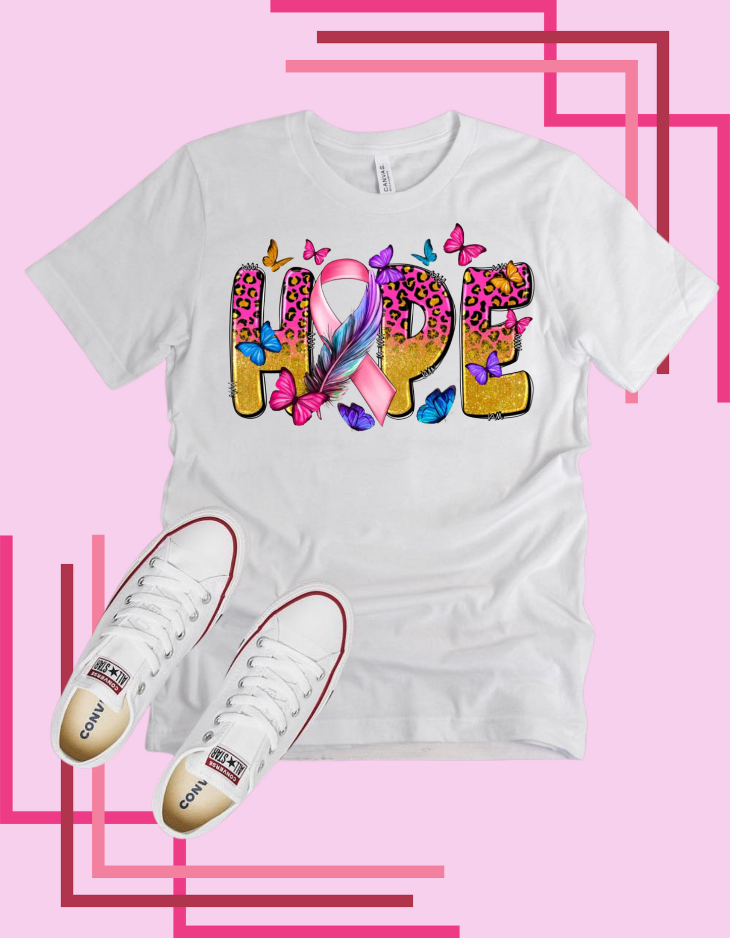 Hope Ribbon Tshirt/Hoodie