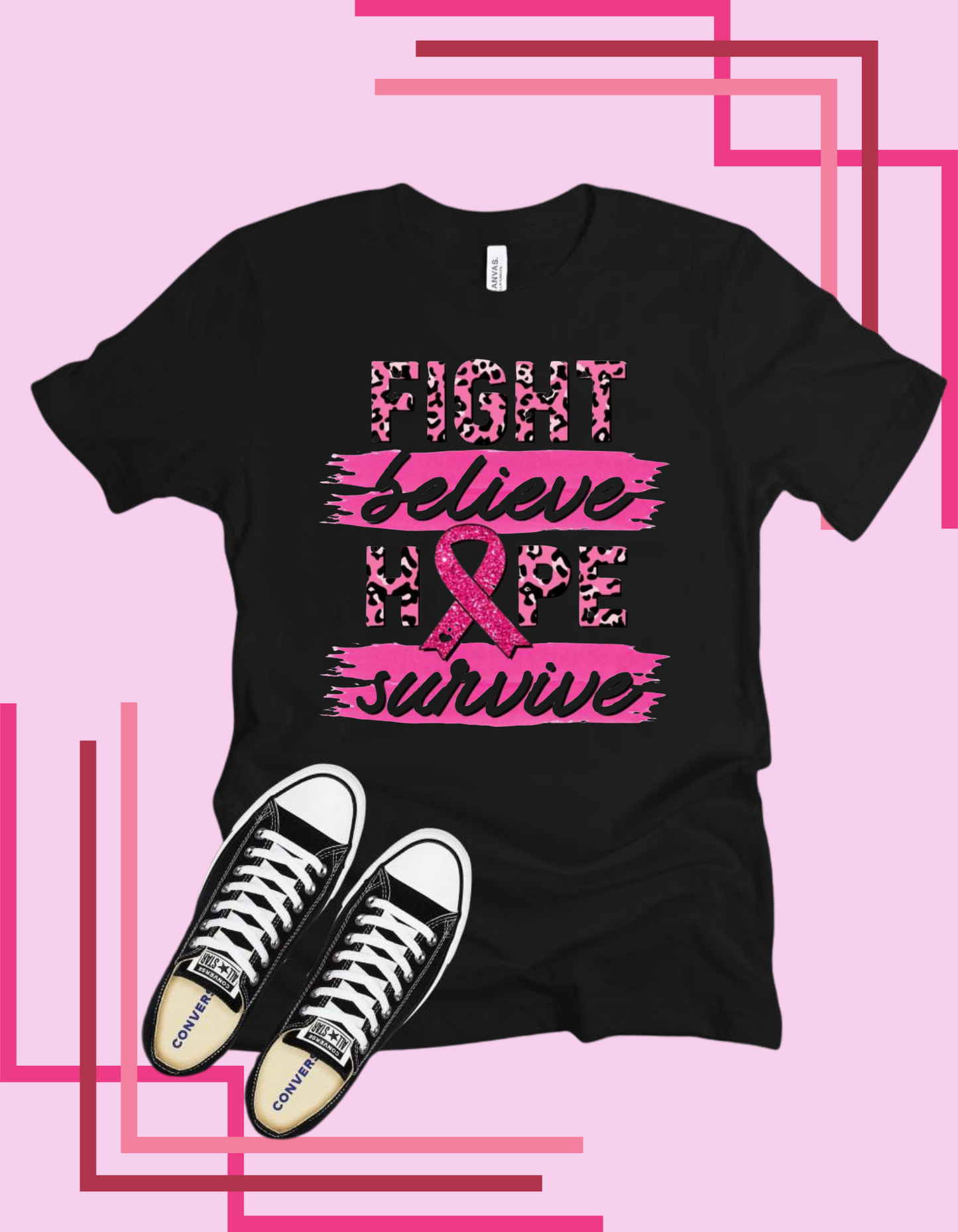 Fight Believe Hope Survive Tshirt/Hoodie