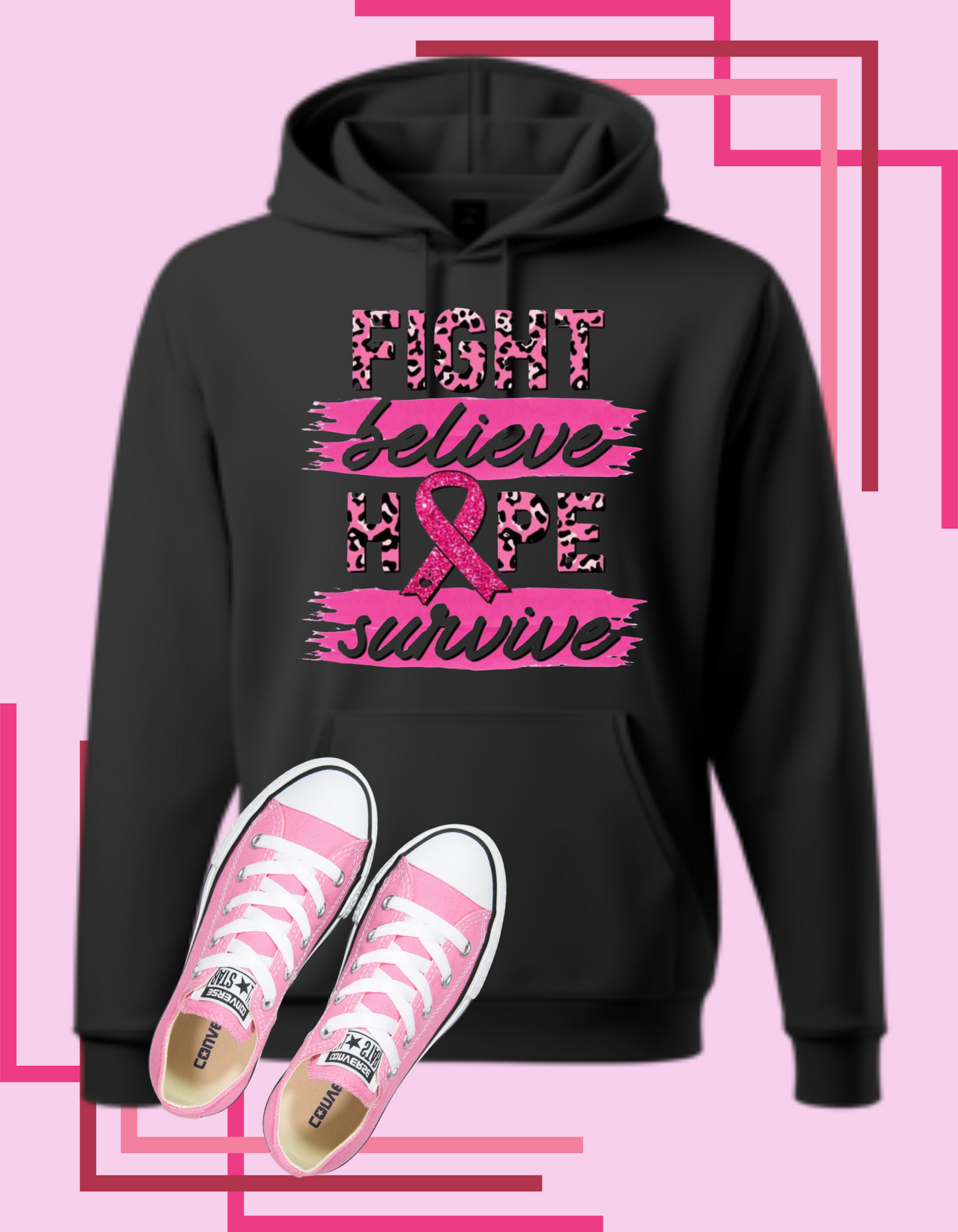 Fight Believe Hope Survive Tshirt/Hoodie