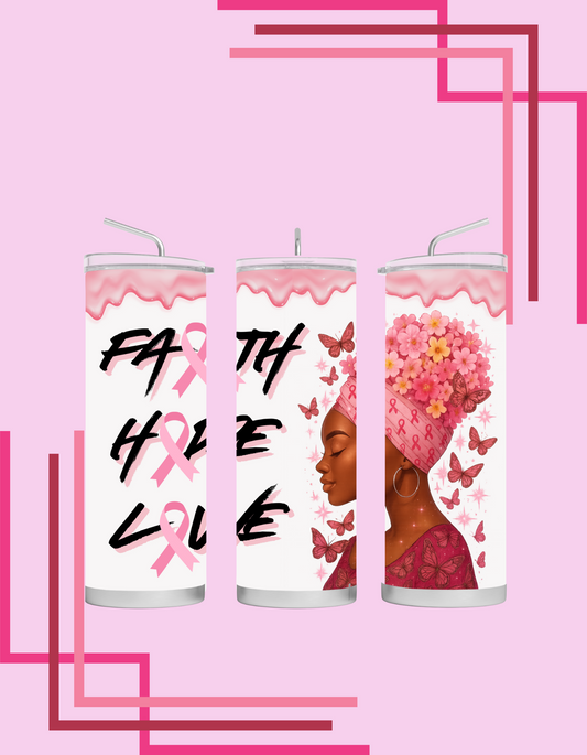 Faith Hope Love Tumbler