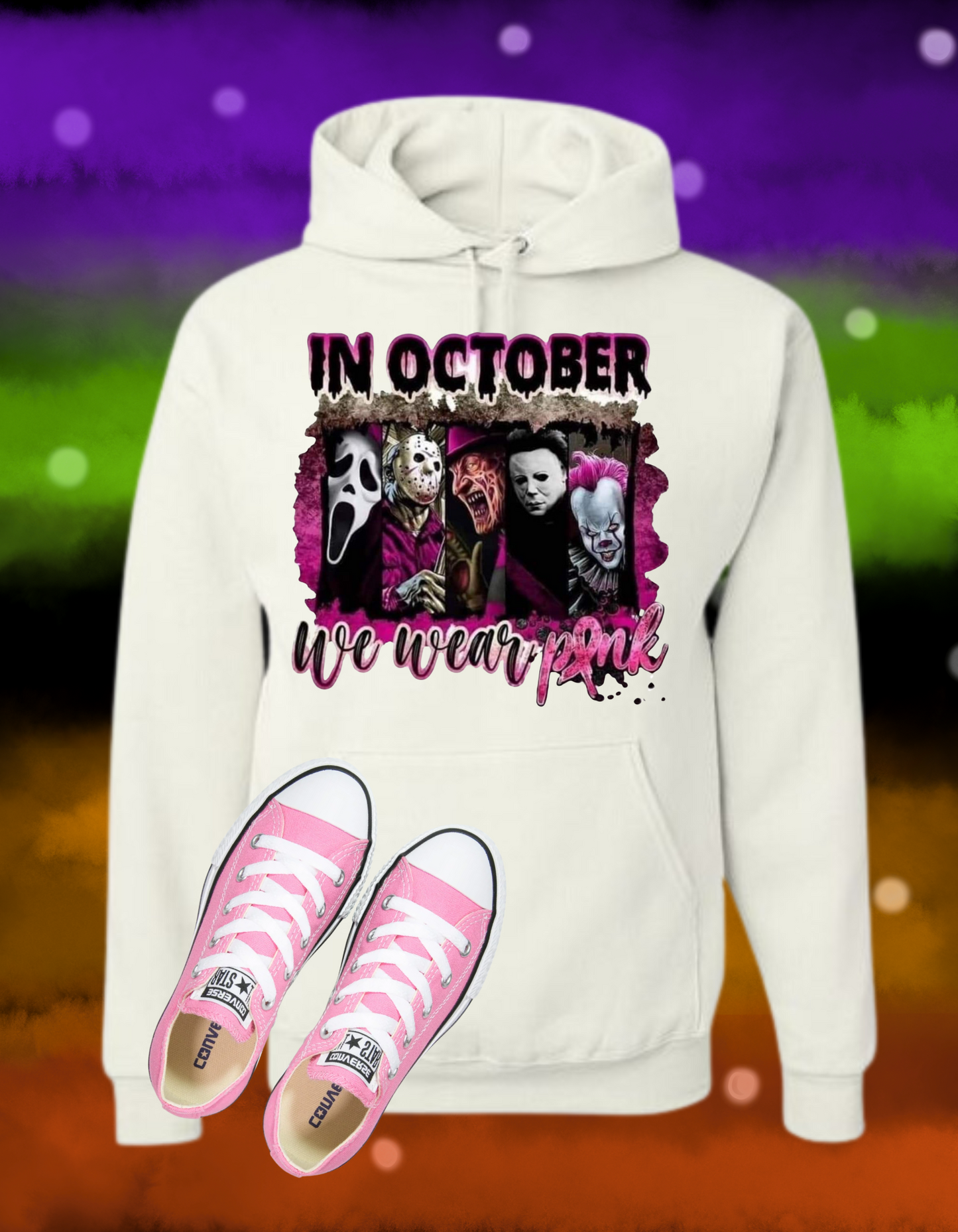 We Wear Pink Monsters Tshirt/Hoodie