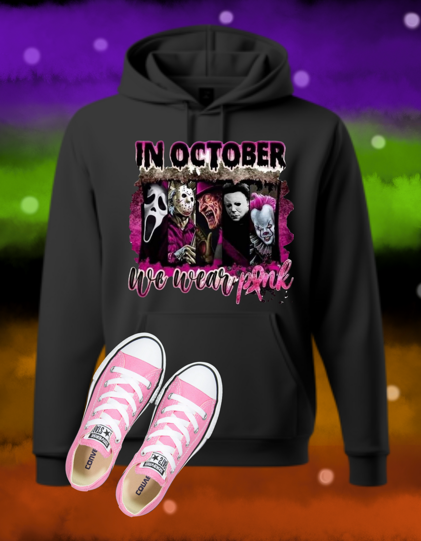 We Wear Pink Monsters Tshirt/Hoodie