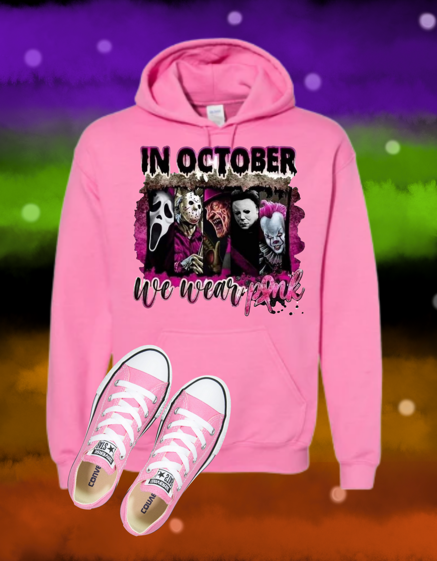 We Wear Pink Monsters Tshirt/Hoodie