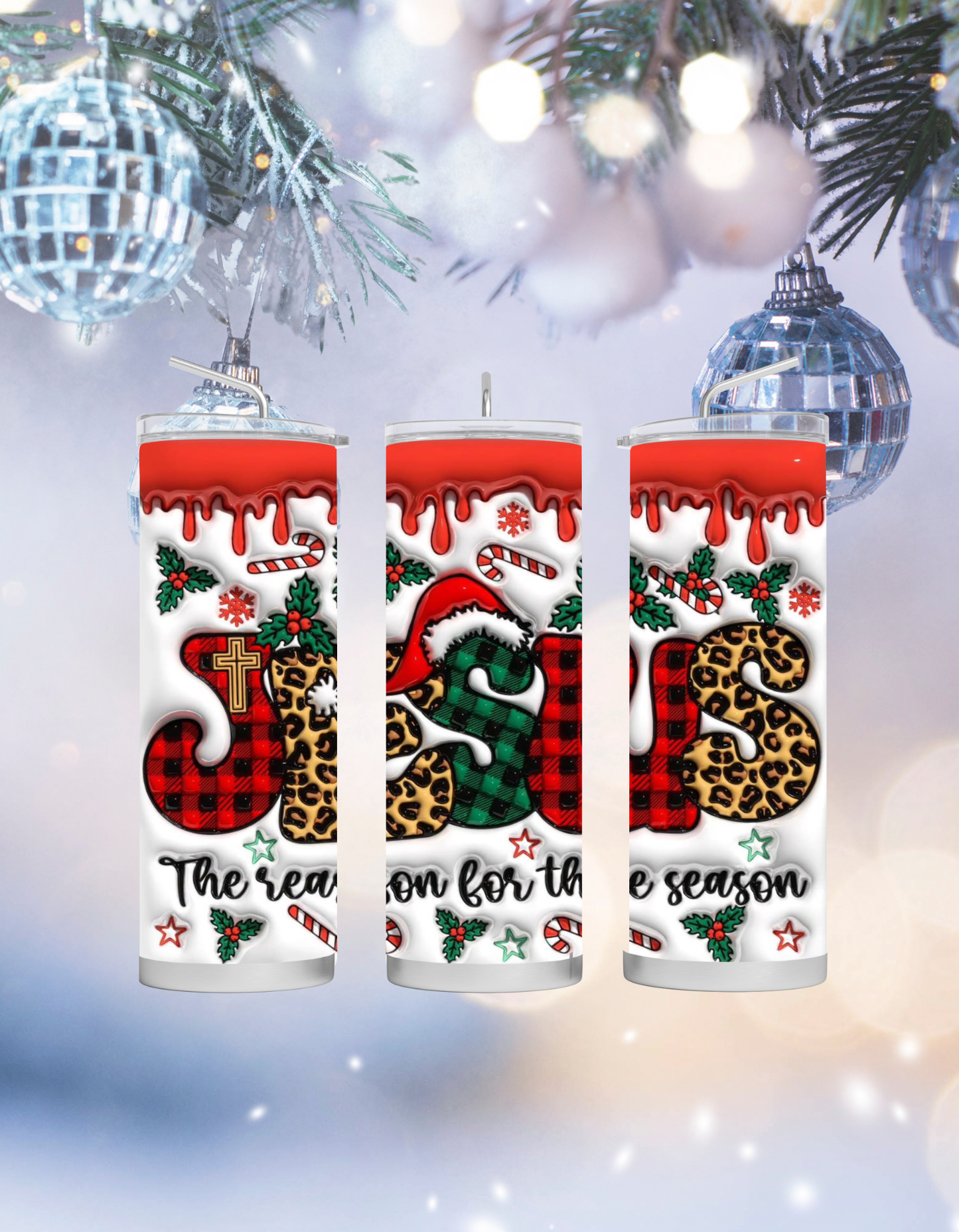 Jesus Reason for Season Tumbler