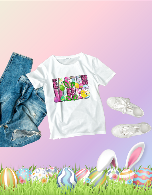 Easter Vibes Tshirt (Kids)